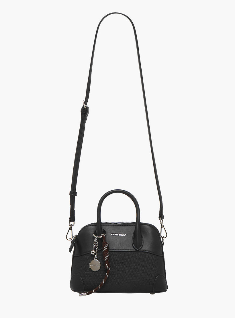 شنطة توتي بارزة الملمس بحزام قابل للفصل من كريسبيلا-women-bagsandwallets-handbags-image-3