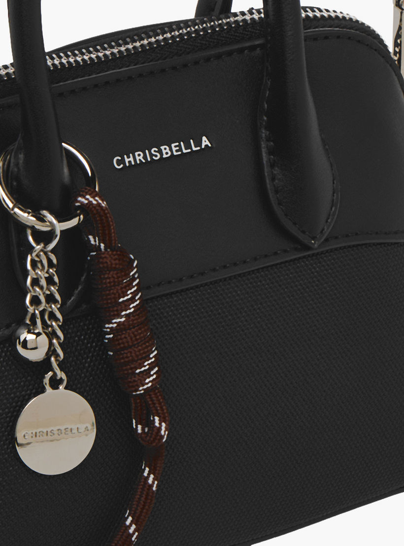 شنطة توتي بارزة الملمس بحزام قابل للفصل من كريسبيلا-women-bagsandwallets-handbags-image-5