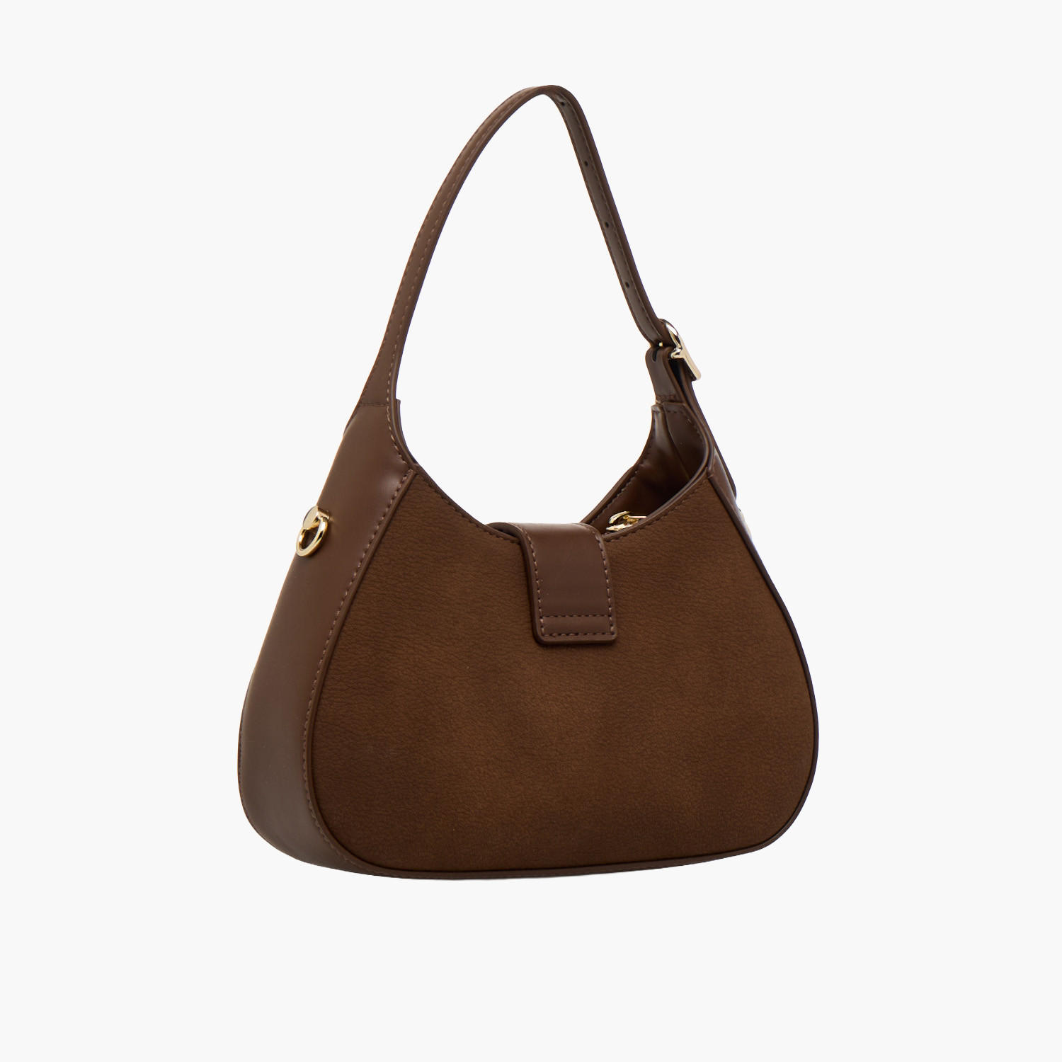 شنطة كتف سادة بقفل إغلاق من كريسبيلا-women-bagsandwallets-handbags-image-4