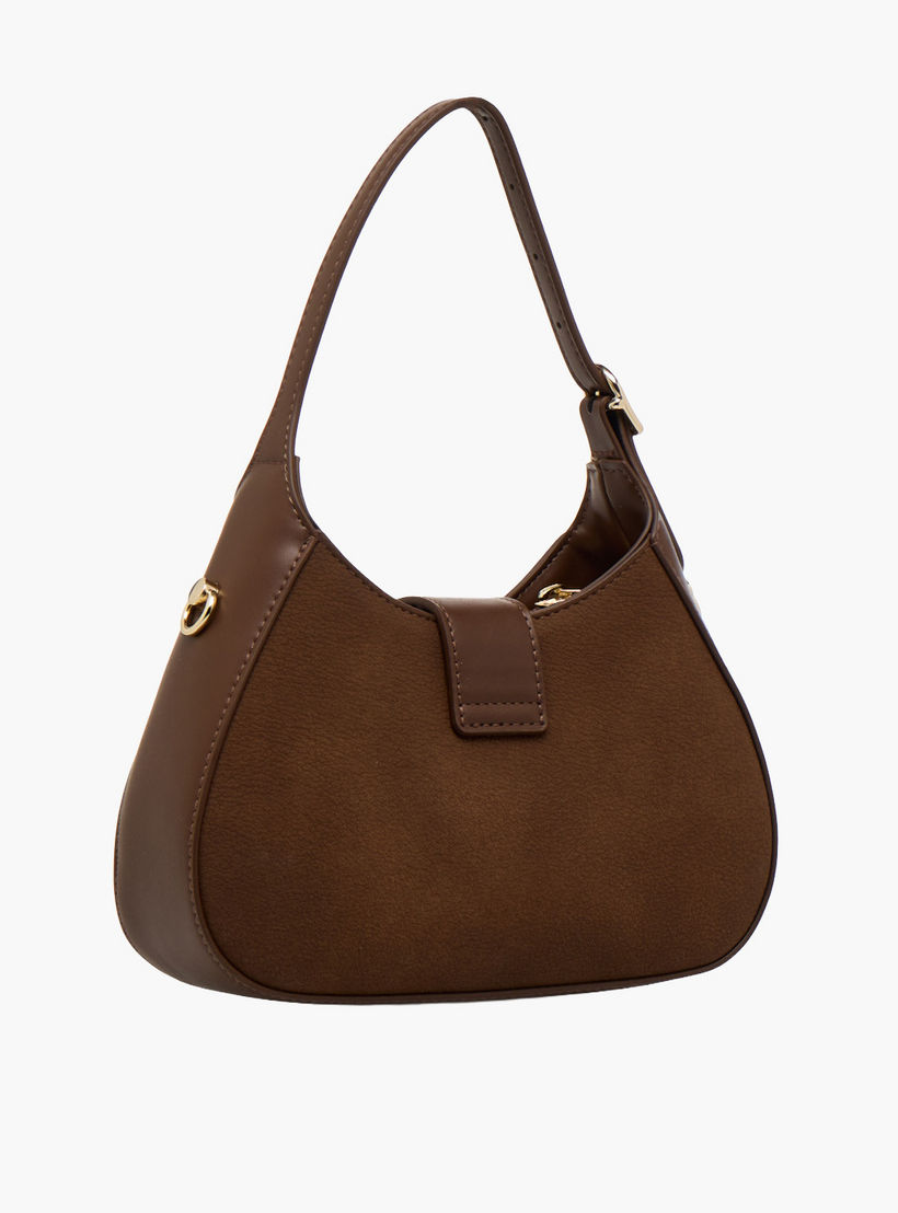 شنطة كتف سادة بقفل إغلاق من كريسبيلا-women-bagsandwallets-handbags-image-4
