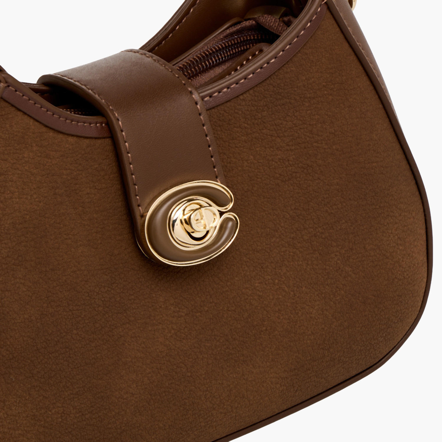 Chrisbella Solid Shoulder Bag with Twist Lock Closure-women-bagsandwallets-handbags-image-5
