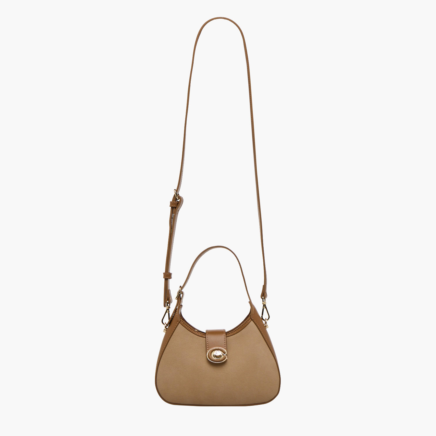 شنطة كتف سادة بقفل إغلاق دوار من كريسبيلا-women-bagsandwallets-handbags-image-3