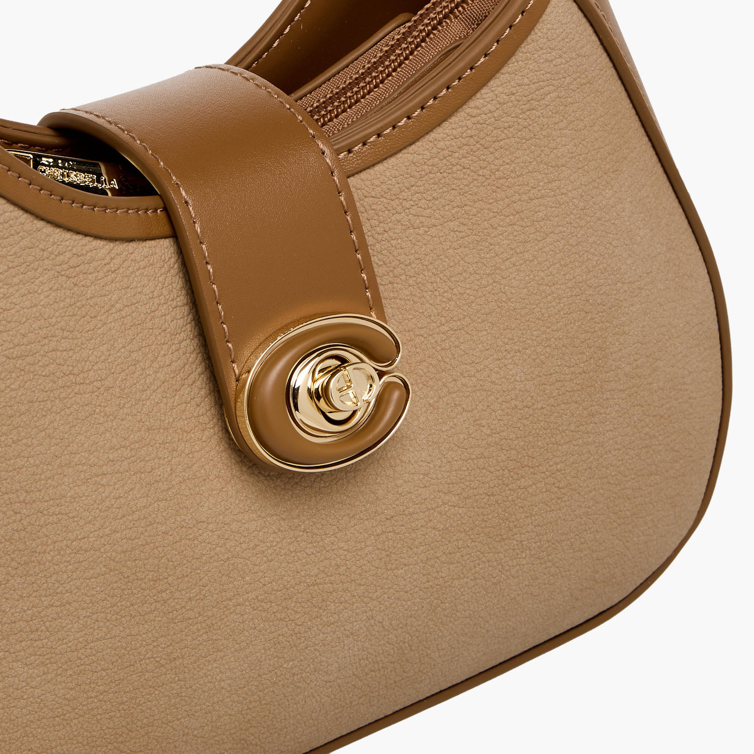 شنطة كتف سادة بقفل إغلاق دوار من كريسبيلا-women-bagsandwallets-handbags-image-5
