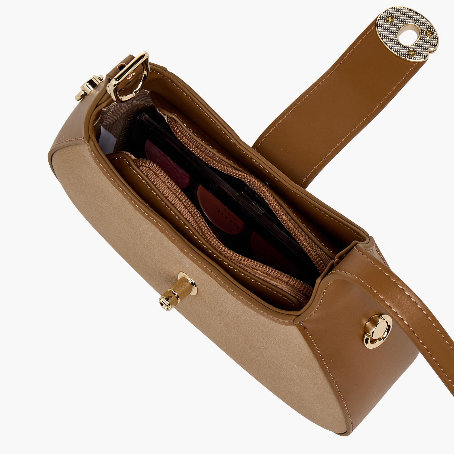 Chrisbella Solid Shoulder Bag with Twist Lock Closure-women-bagsandwallets-handbags-image-8