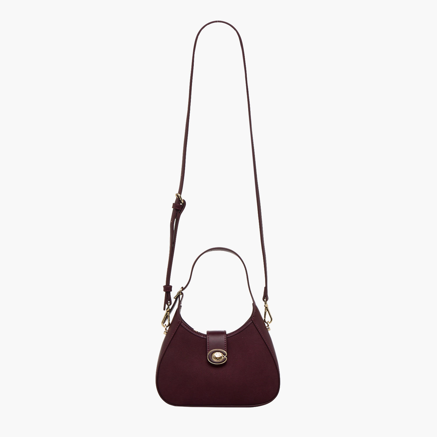 شنطة كتف سادة بقفل إغلاق دوار من كريسبيلا-women-bagsandwallets-handbags-image-3