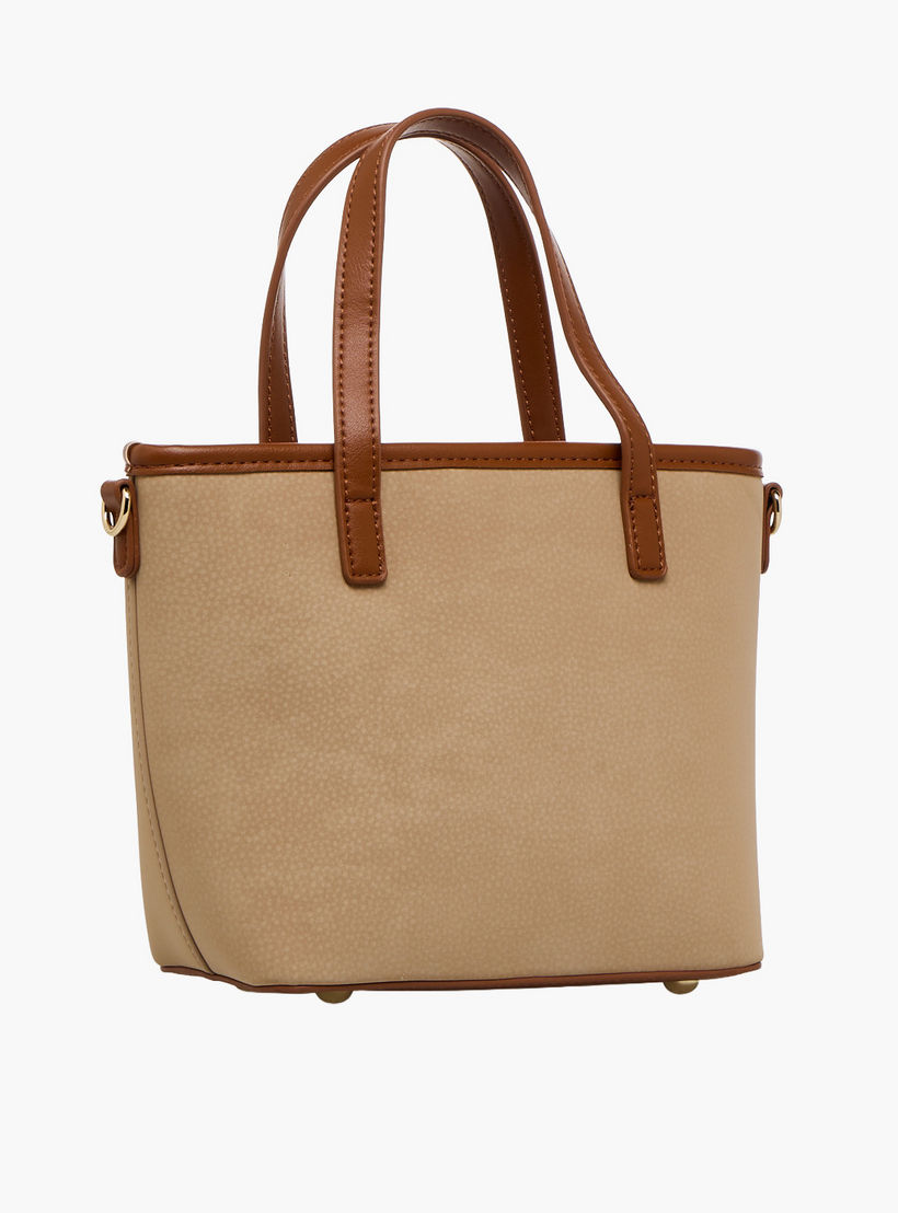 Chrisbella Solid Tote Bag with Zip Closure-women-bagsandwallets-handbags-image-4