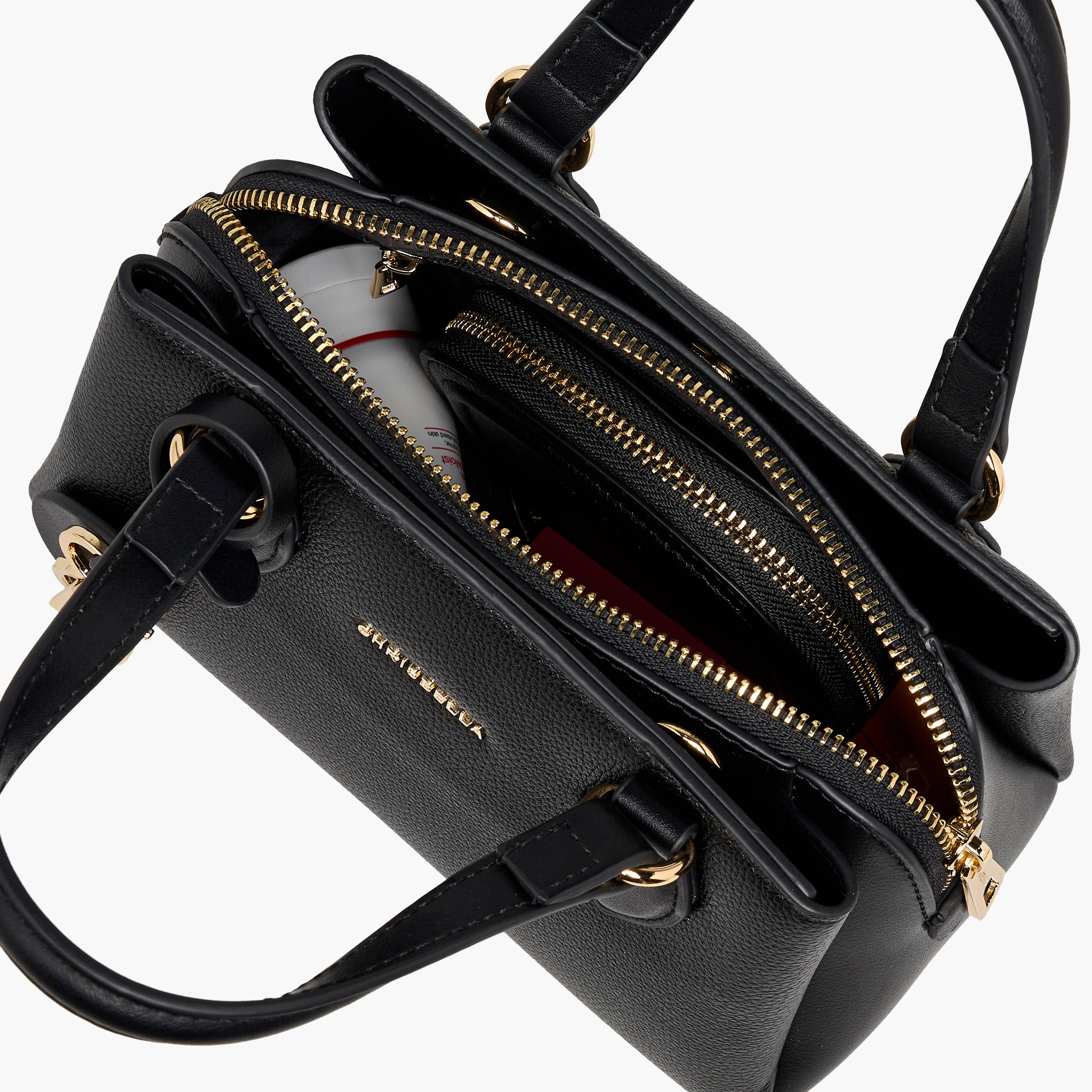 شنطة توتي بارزة الملمس مع محفظة من كريسبيلا-women-bagsandwallets-handbags-image-9