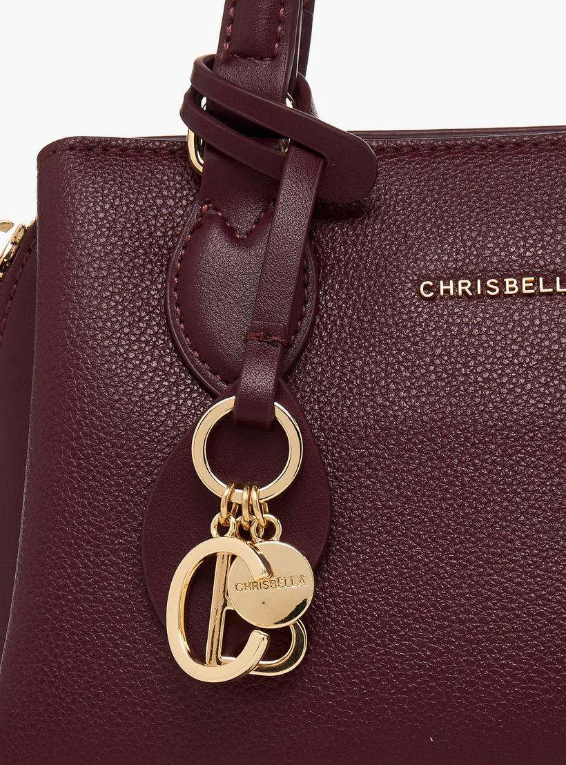 شنطة توت بارزة الملمس مع محفظة من كريسبيلا-women-bagsandwallets-handbags-image-6