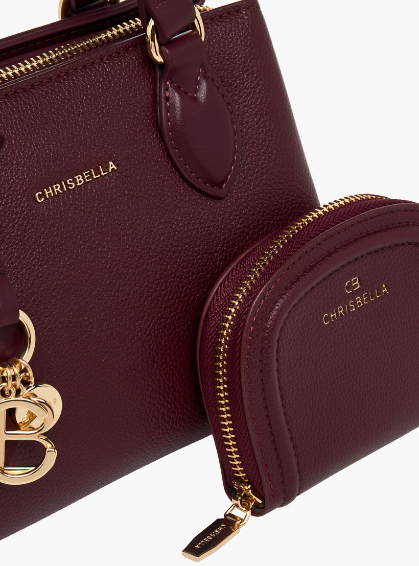 شنطة توت بارزة الملمس مع محفظة من كريسبيلا-women-bagsandwallets-handbags-image-7
