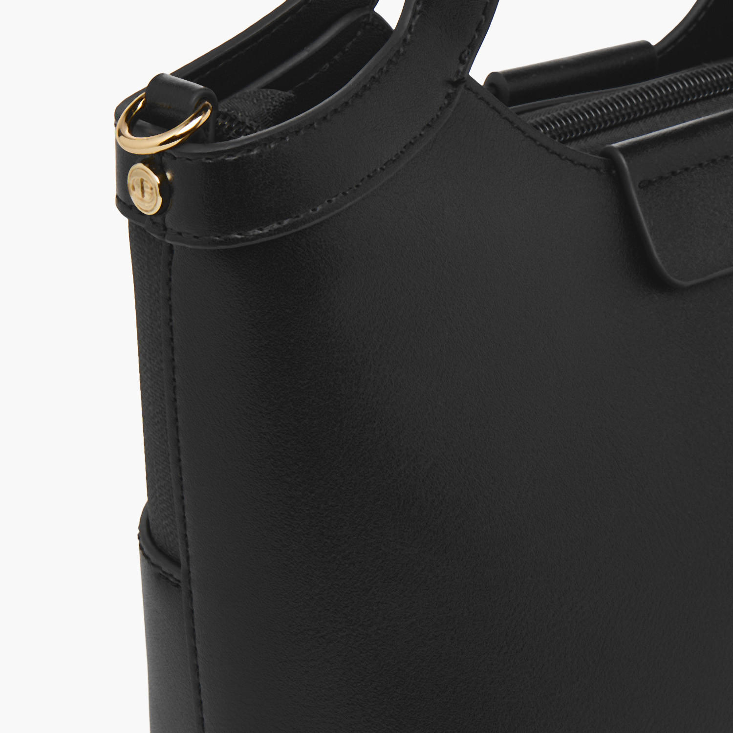 Chrisbella Textured Tote Bag with Coin Pouch-women-bagsandwallets-handbags-image-8
