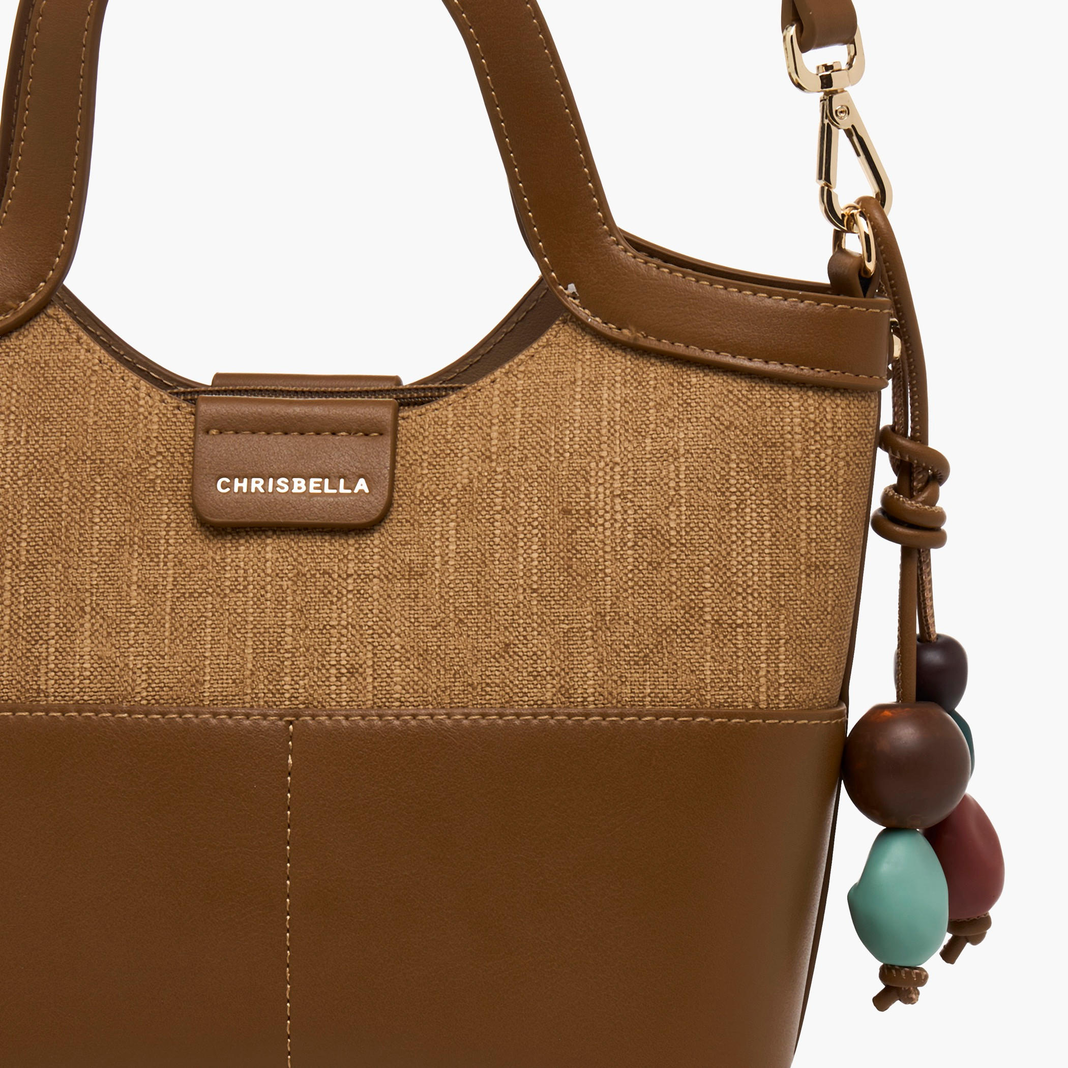 Chrisbella Textured Tote Bag with Wallet-women-bagsandwallets-handbags-image-6