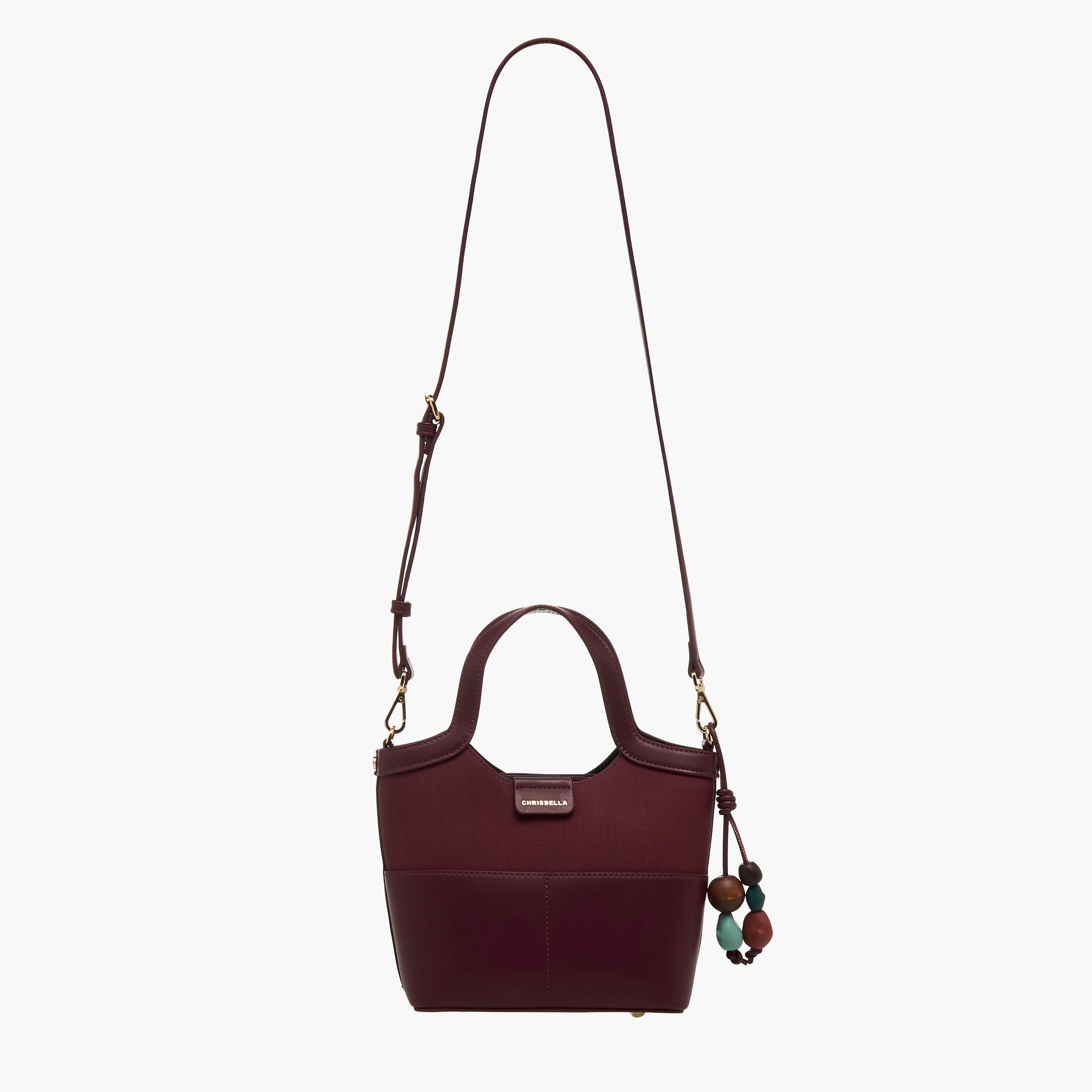 شنطة توتي بارزة الملمس مع محفظة من كريسبيلا-women-bagsandwallets-handbags-image-3
