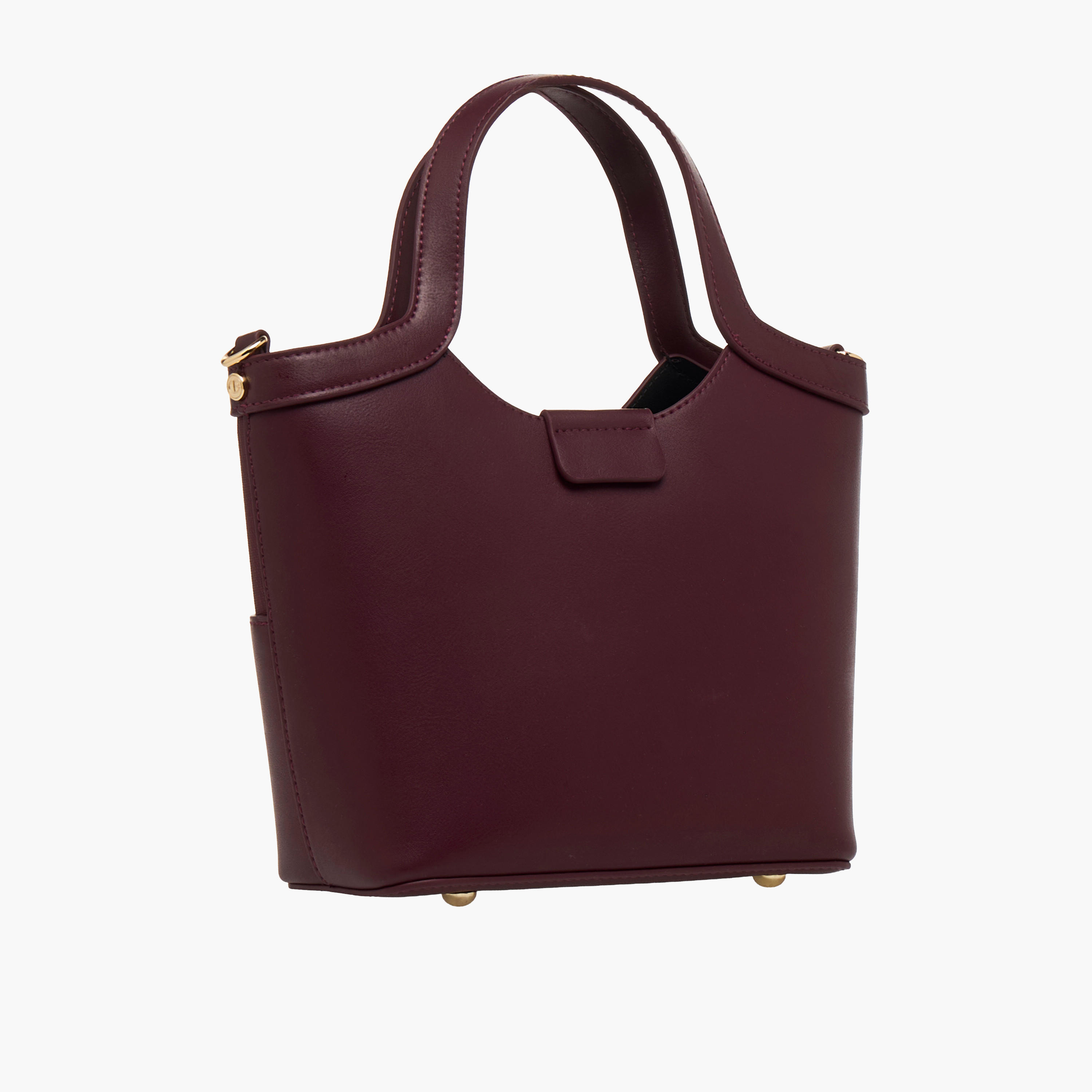 Chrisbella Textured Tote Bag with Wallet-women-bagsandwallets-handbags-image-4