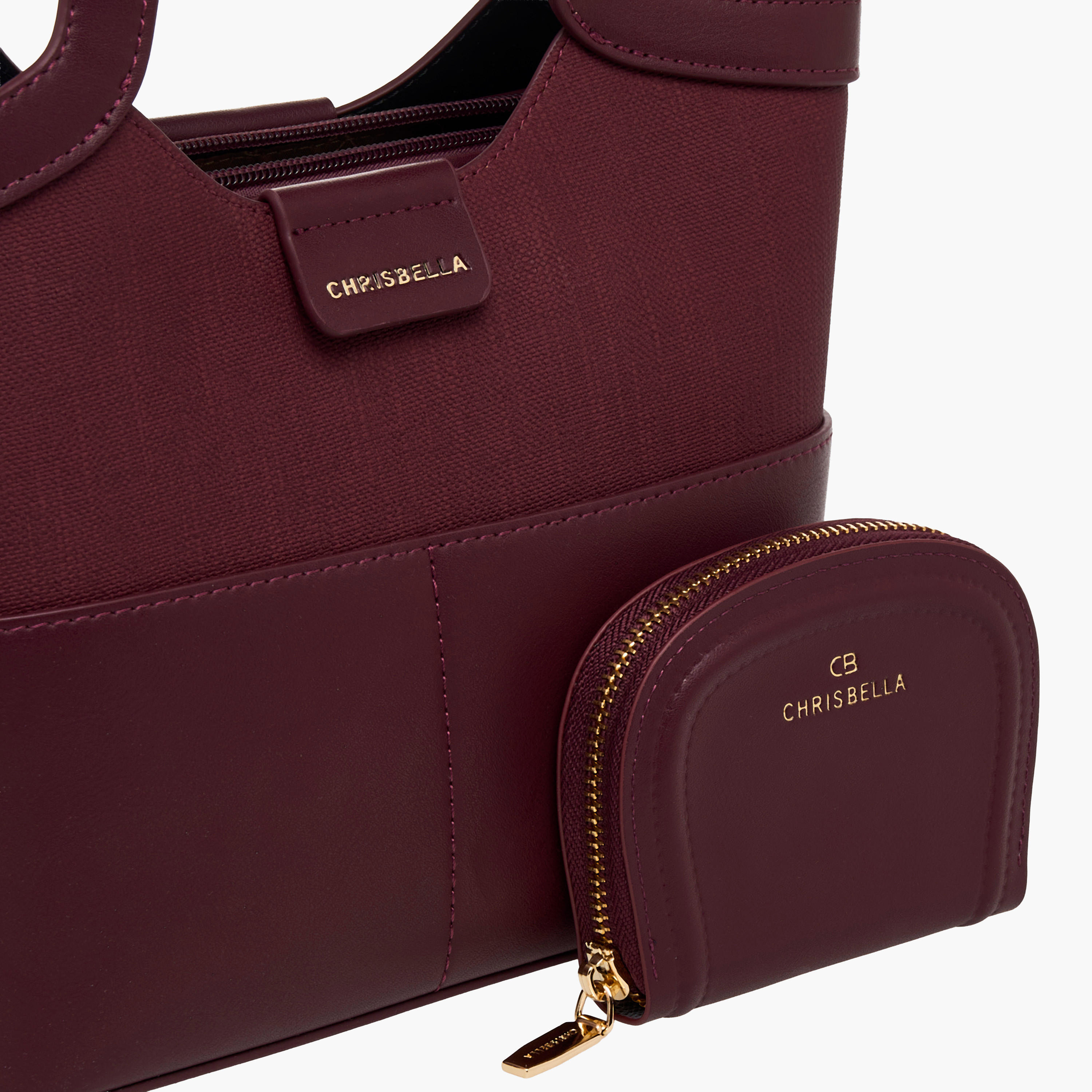 شنطة توتي بارزة الملمس مع محفظة من كريسبيلا-women-bagsandwallets-handbags-image-7