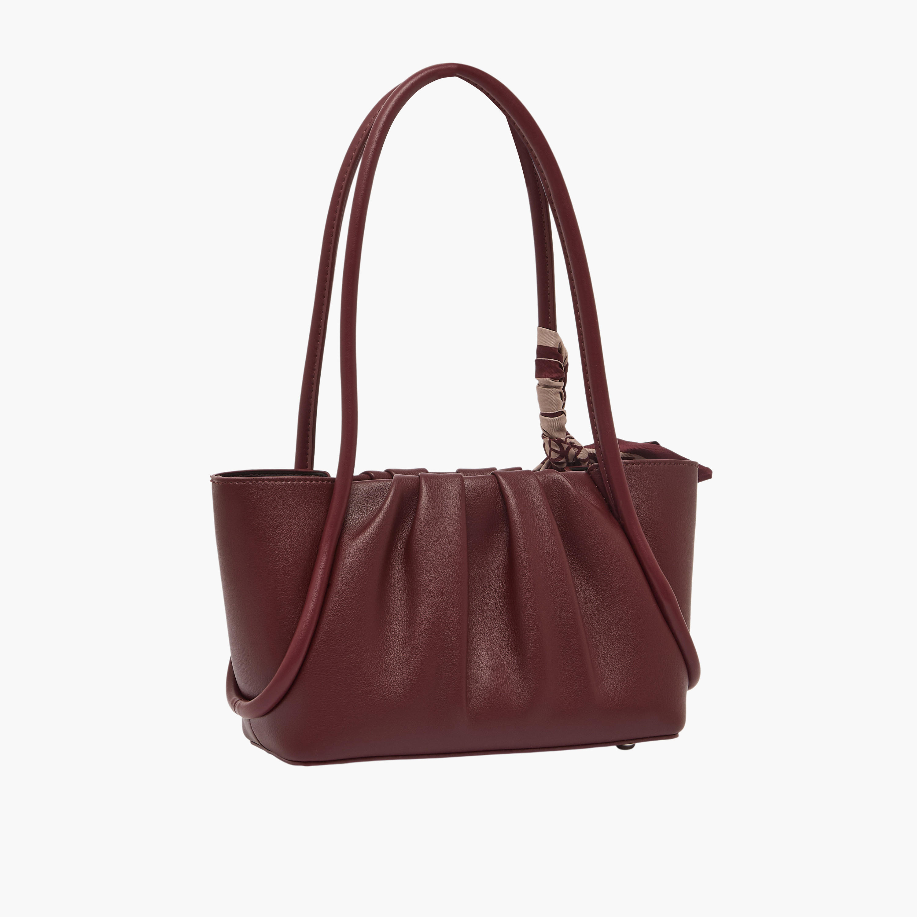 Chrisbella Pleated Tote Bag with Zip Around Wallet-women-bagsandwallets-handbags-image-3