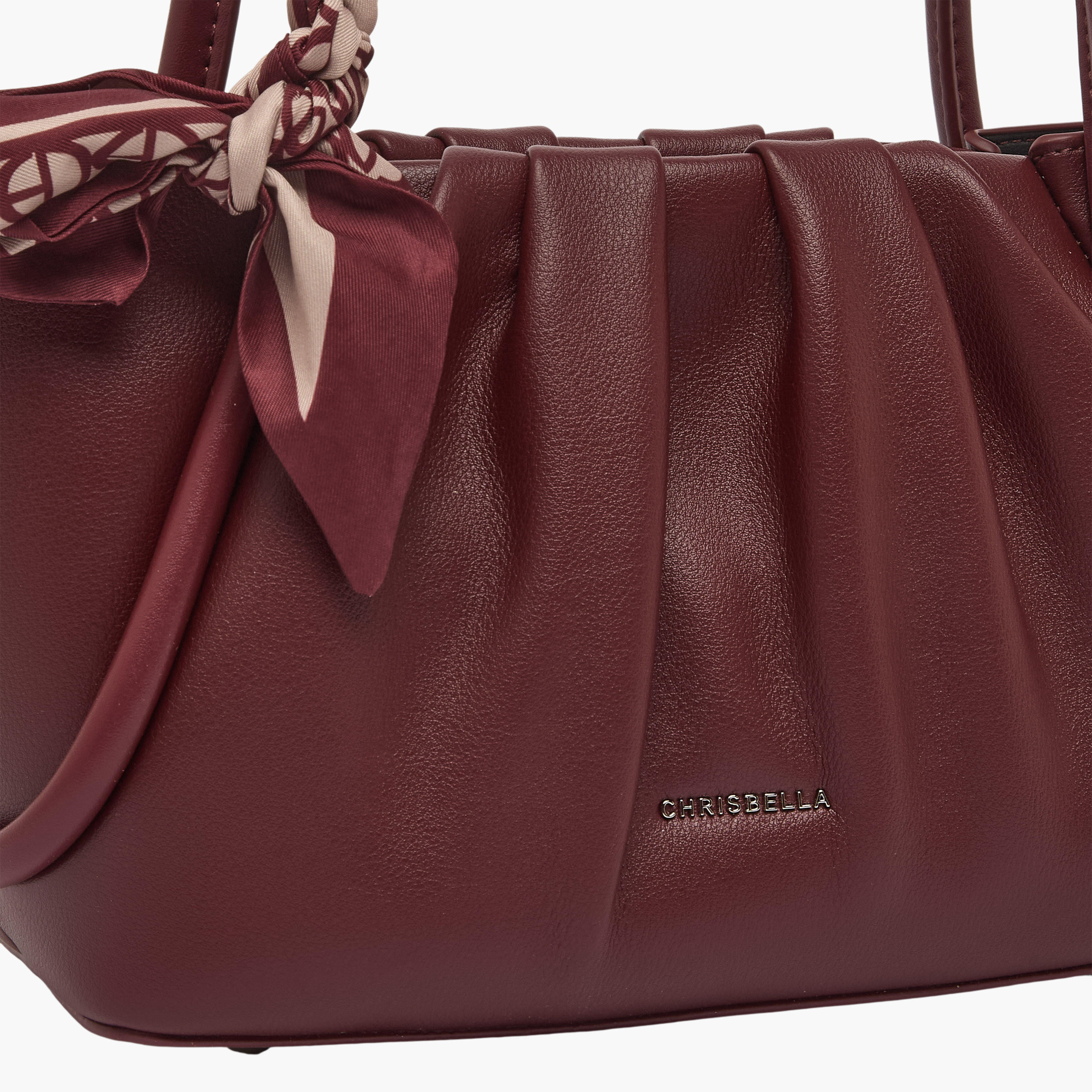 Chrisbella Pleated Tote Bag with Zip Around Wallet-women-bagsandwallets-handbags-image-6