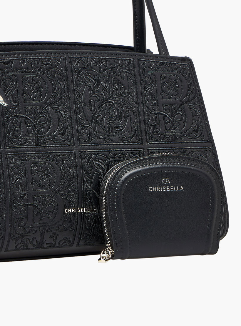 شنطة توتي بنقوش مونوجرام ومحفظة من كريسبيلا-women-bagsandwallets-handbags-image-5