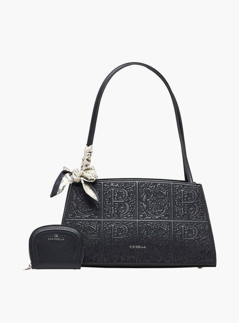 شنطة توتي بنقوش مونوجرام ومحفظة من كريسبيلا-women-bagsandwallets-handbags-image-7