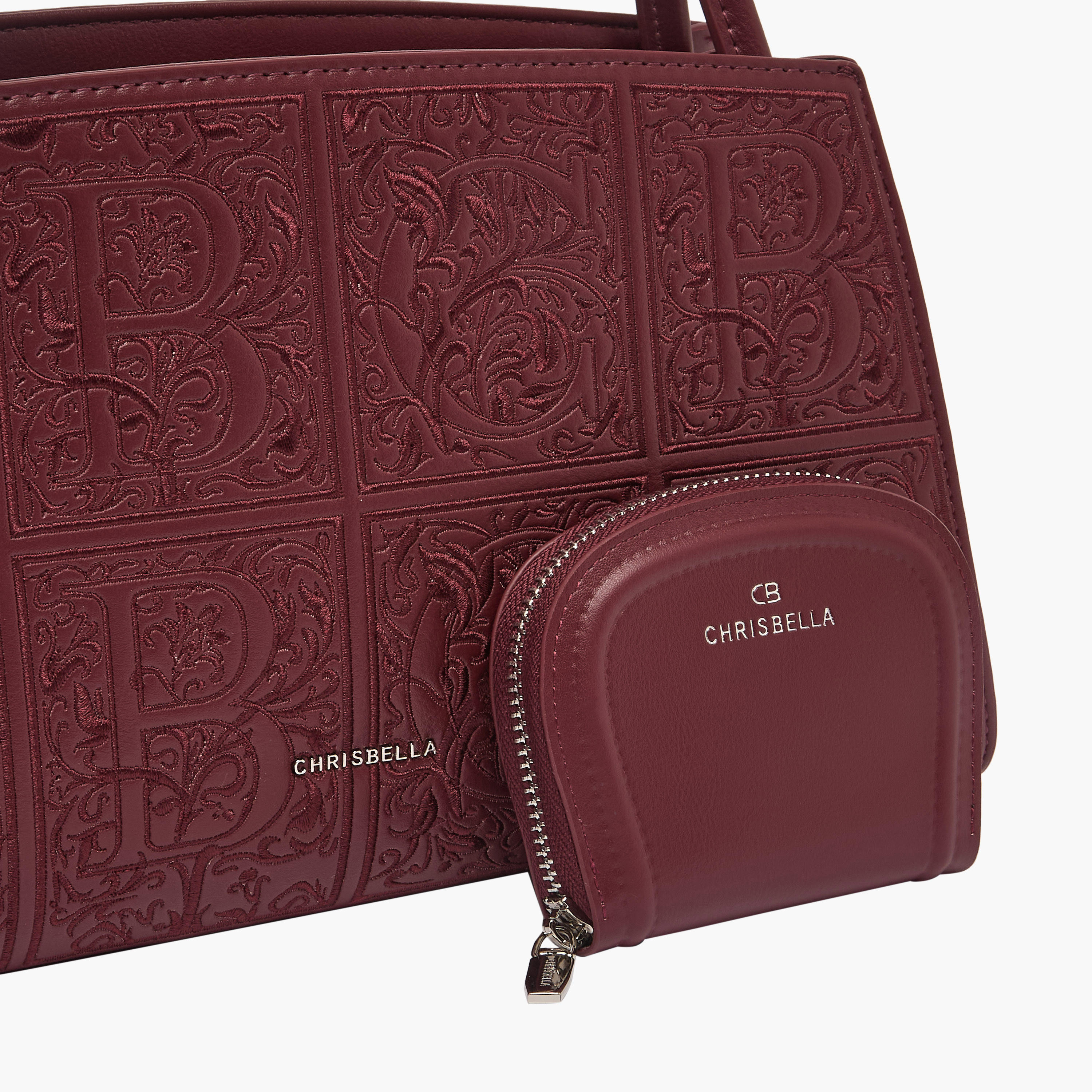 Chrisbella Embroidered Tote Bag with Wallet-women-bagsandwallets-handbags-image-5