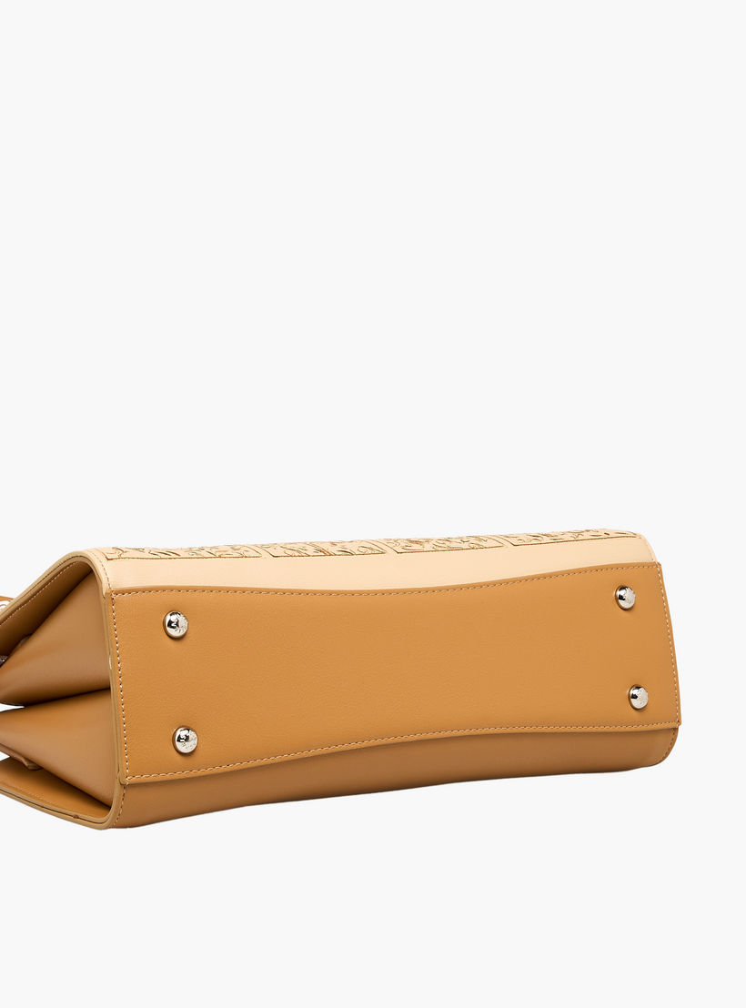 شنطة كتف بارزة الملمس مع محفظة من كريسبيلا-women-bagsandwallets-handbags-image-8