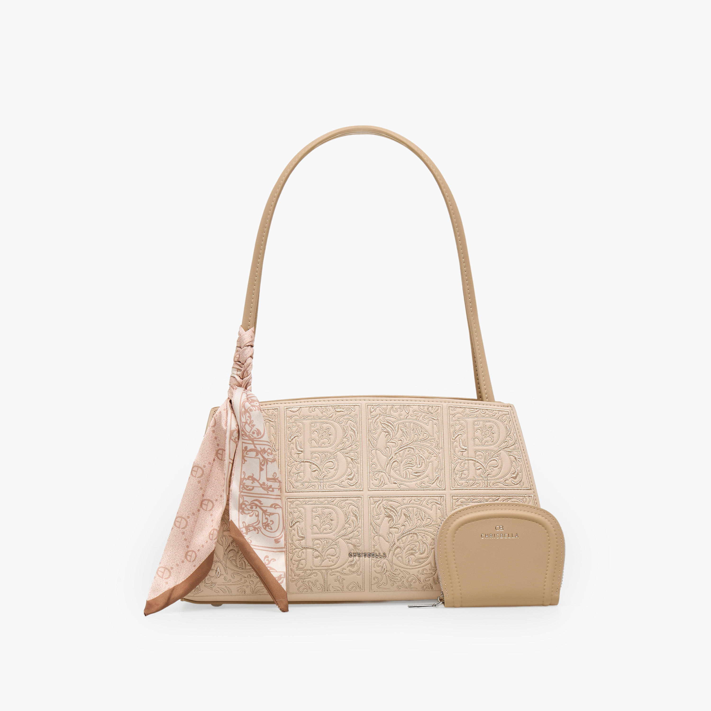 Chrisbella Embroidered Tote Bag with Wallet-women-bagsandwallets-handbags-image-1