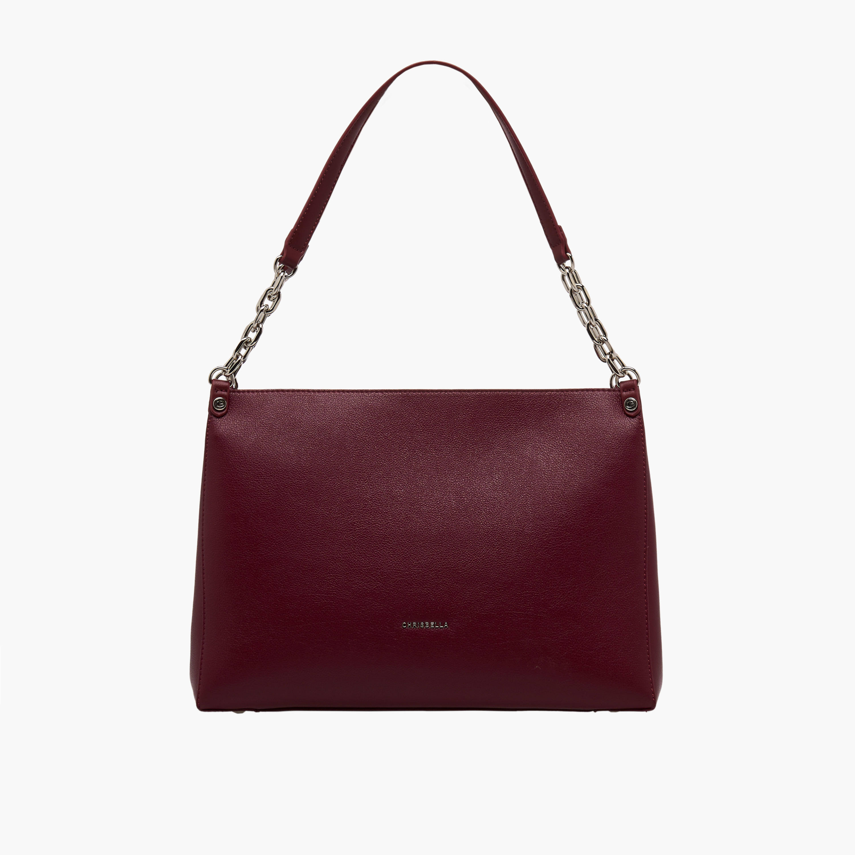 Chrisbella Textured Shoulder Bag with Pouch-women-bagsandwallets-handbags-image-2