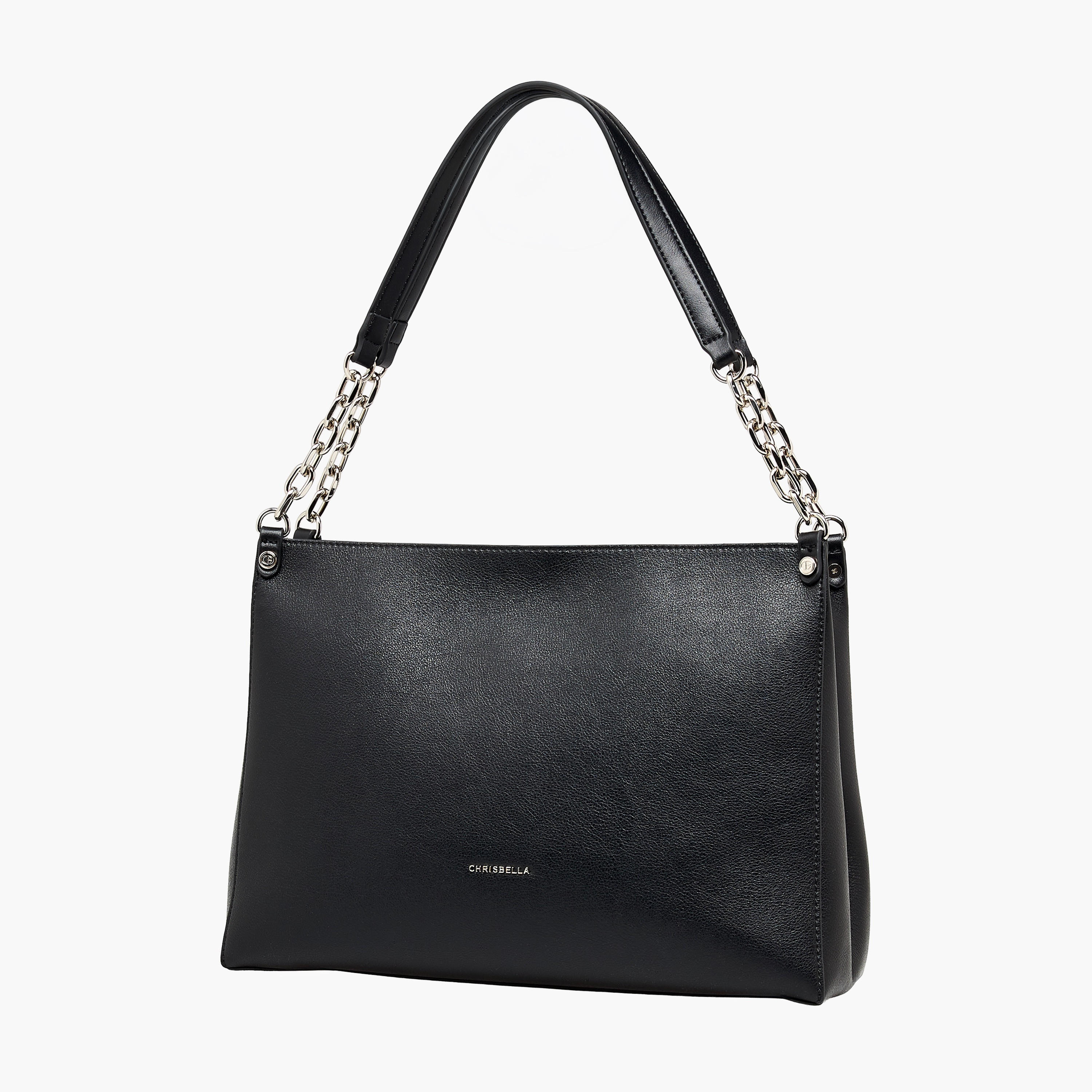 Chrisbella Textured Shoulder Bag with Pouch-women-bagsandwallets-handbags-image-3