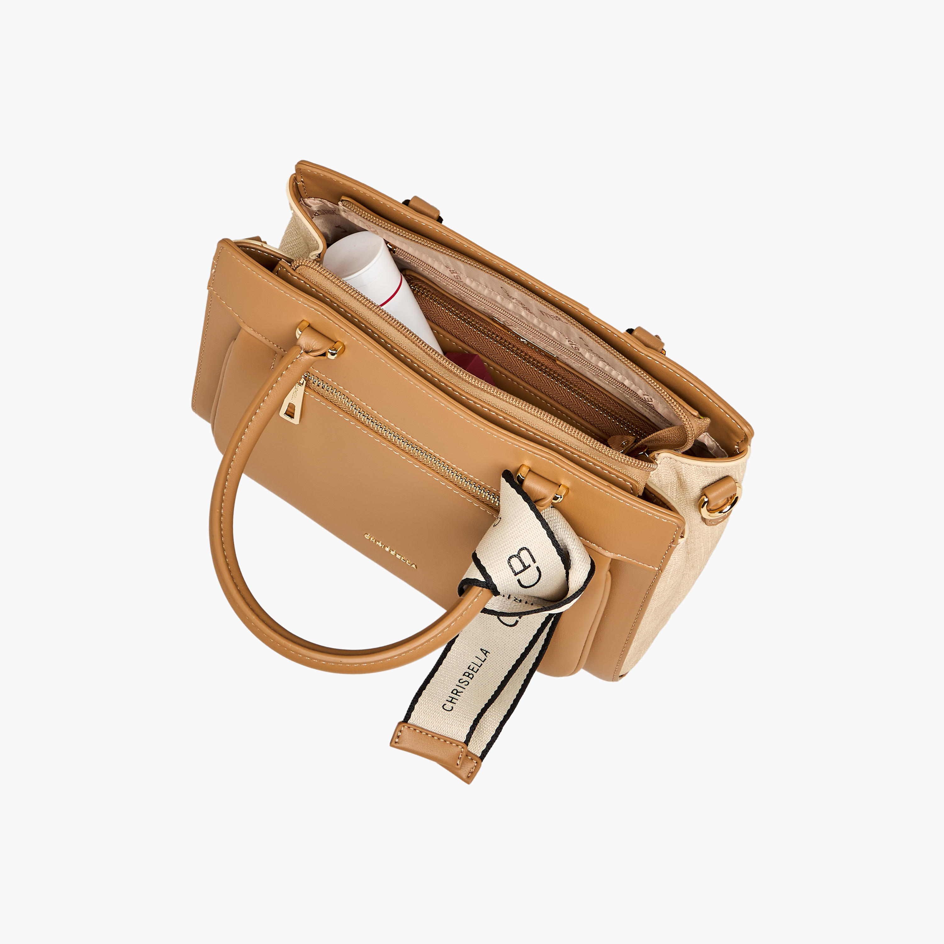 Chrisbella Solid Tote Bag with Wallet-women-bagsandwallets-handbags-image-8