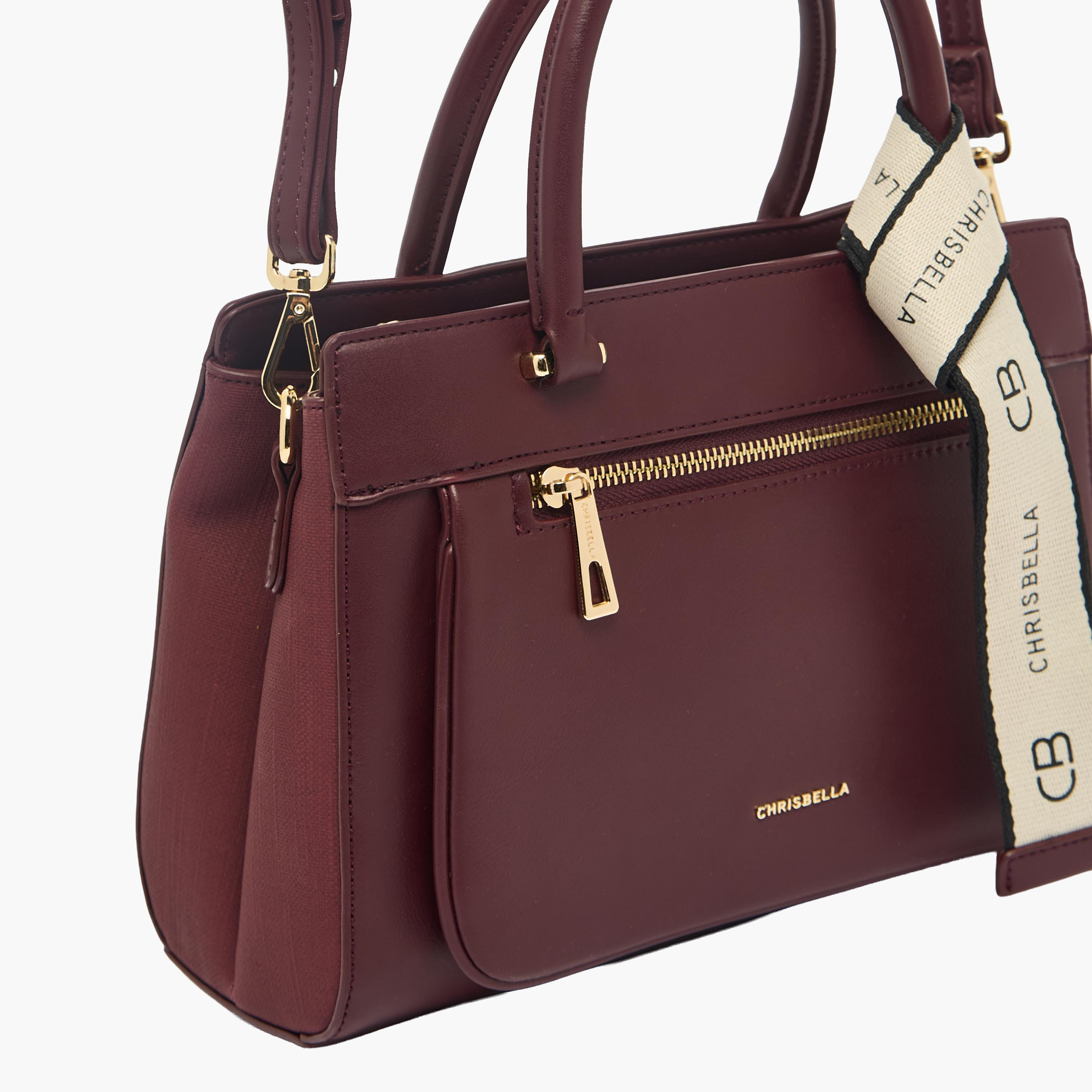 Chrisbella Solid Tote Bag with Wallet-women-bagsandwallets-handbags-image-7