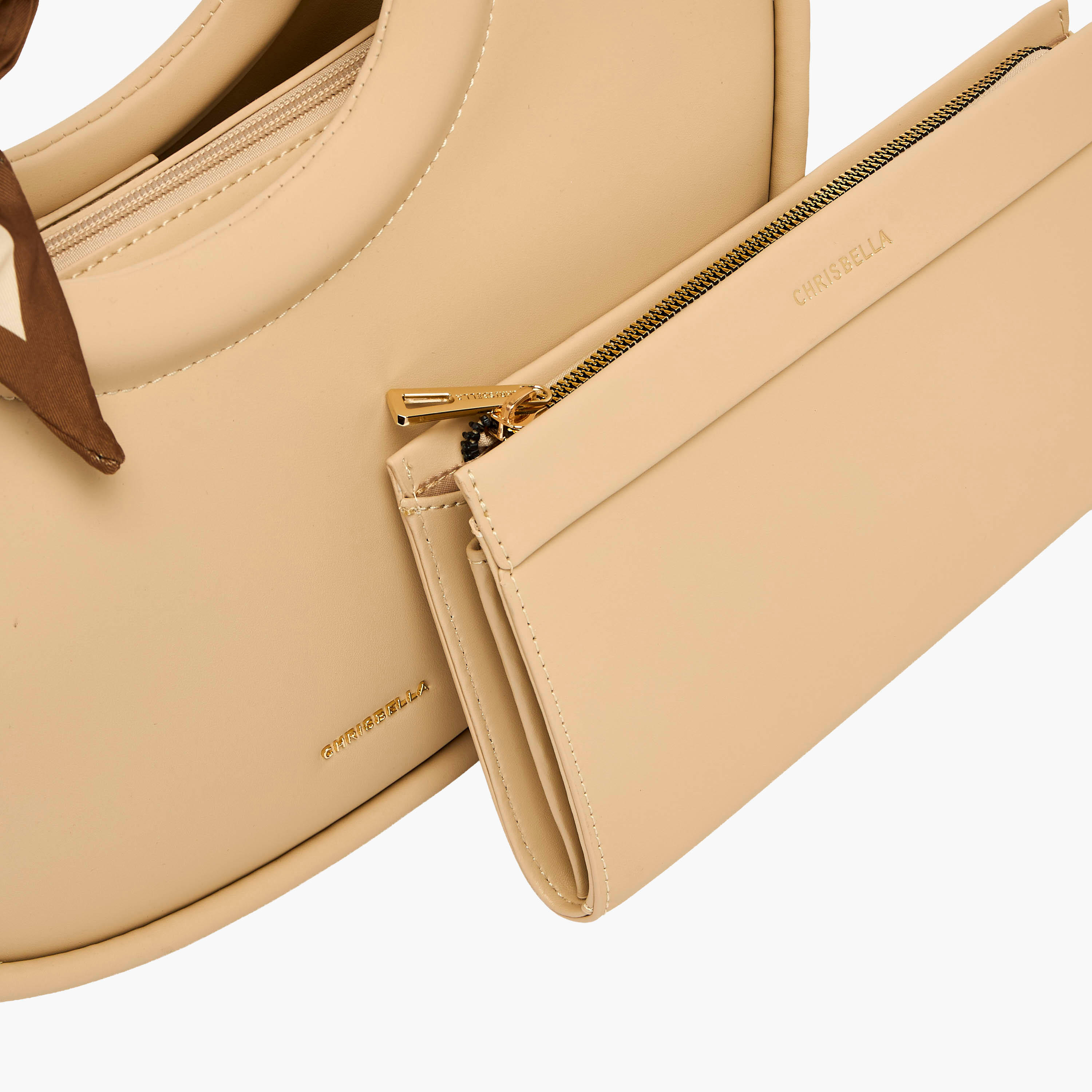 شنطة توتي سادة مع محفظة من كريسبيلا-women-bagsandwallets-handbags-image-7