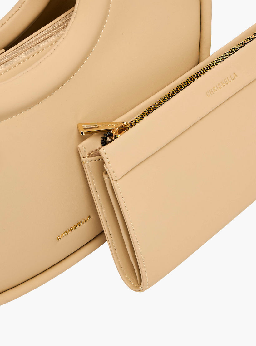 شنطة توتي سادة مع محفظة من كريسبيلا-women-bagsandwallets-handbags-image-7