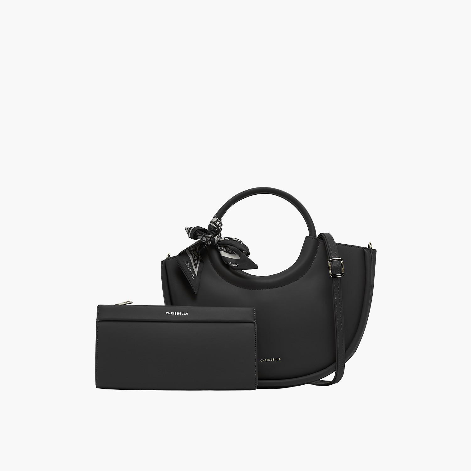 Chrisbella Solid Tote Bag with Wallet-women-bagsandwallets-handbags-image-1