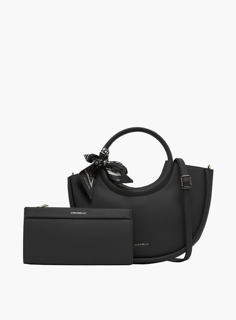 Chrisbella Solid Tote Bag with Wallet-women-bagsandwallets-handbags-image-1