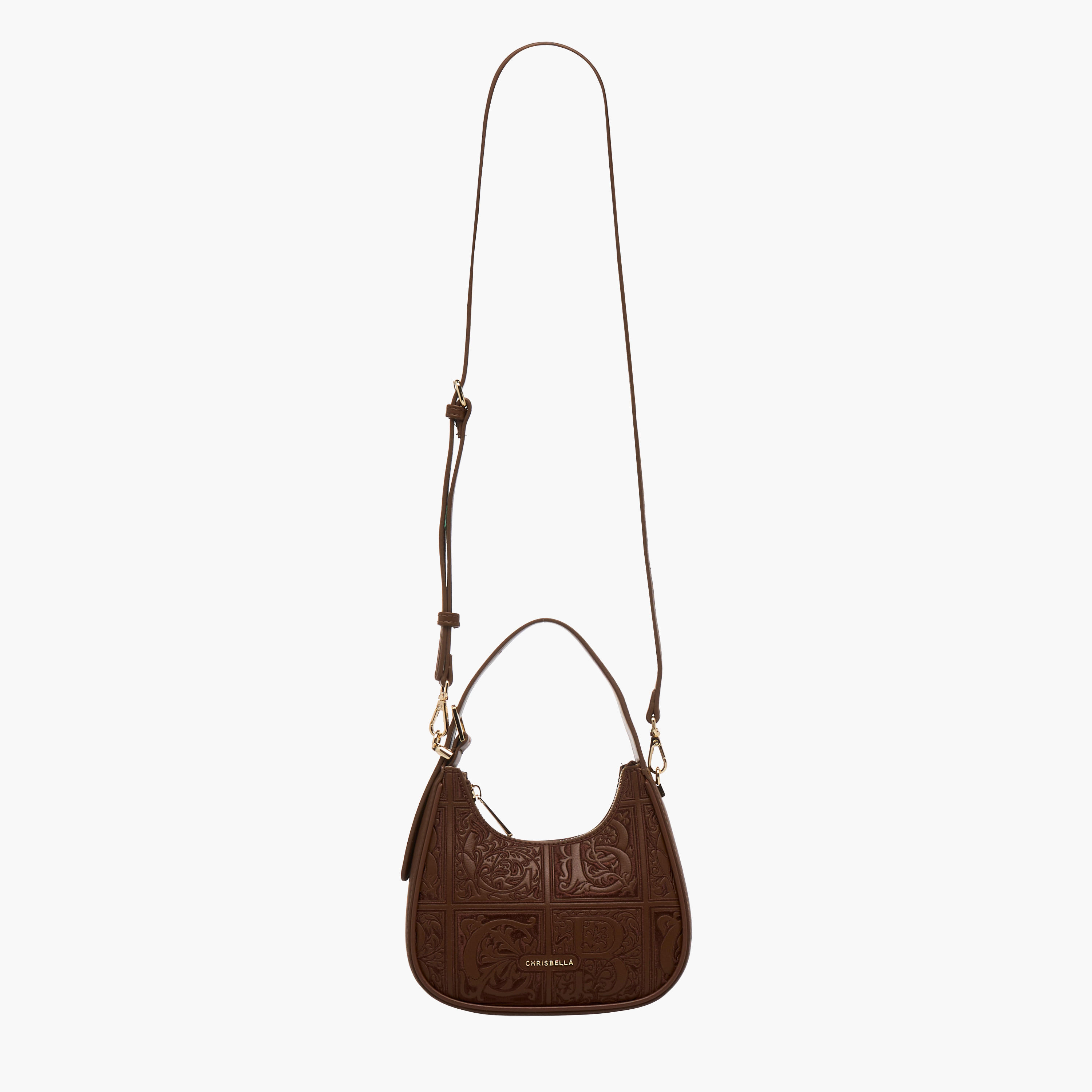 شنطة هوبو مطرزة بسحاب إغلاق من كريسبيلا-women-bagsandwallets-handbags-image-3