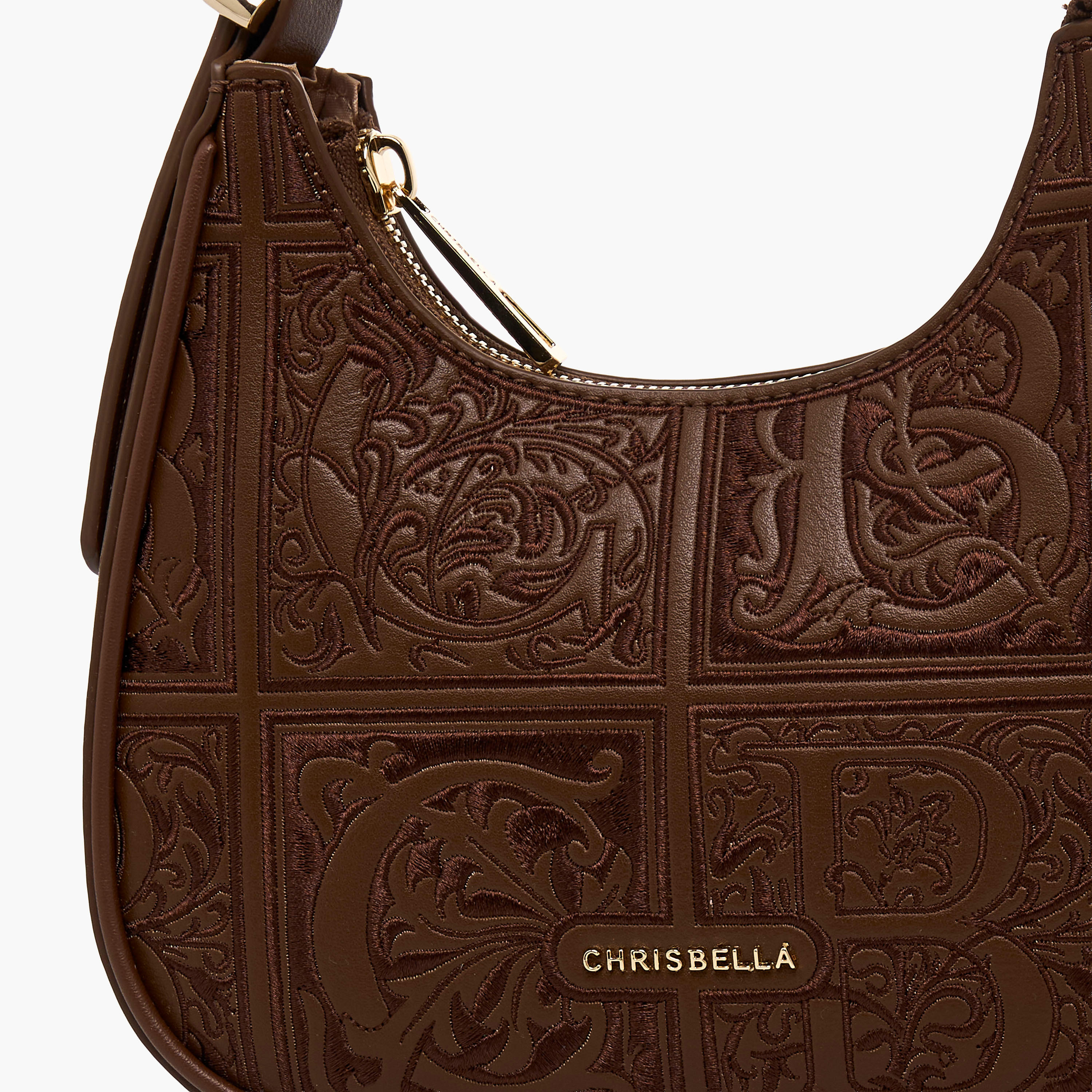 شنطة هوبو مطرزة بسحاب إغلاق من كريسبيلا-women-bagsandwallets-handbags-image-5