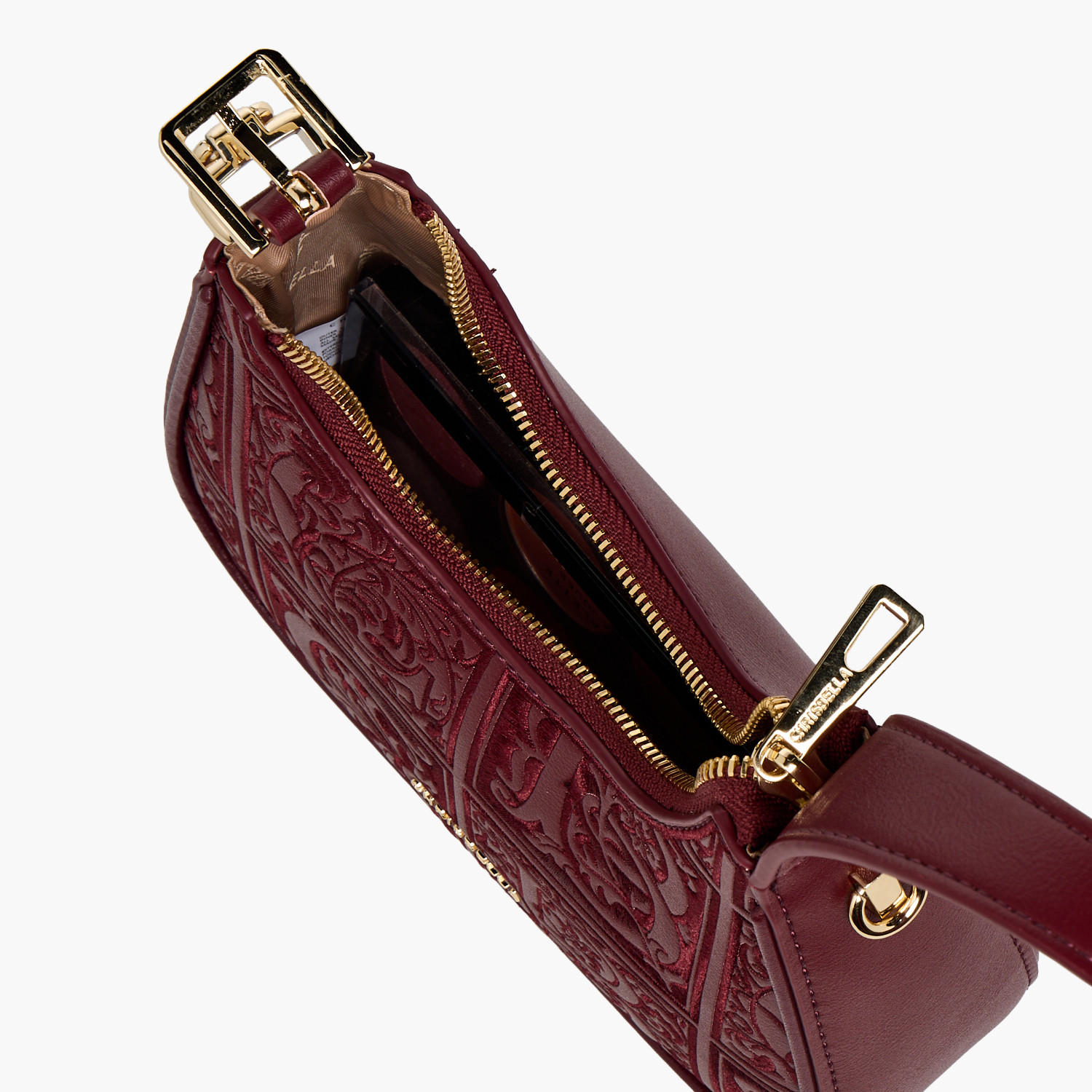 Chrisbella Embroidered Hobo Bag with Zip Closure-women-bagsandwallets-handbags-image-8