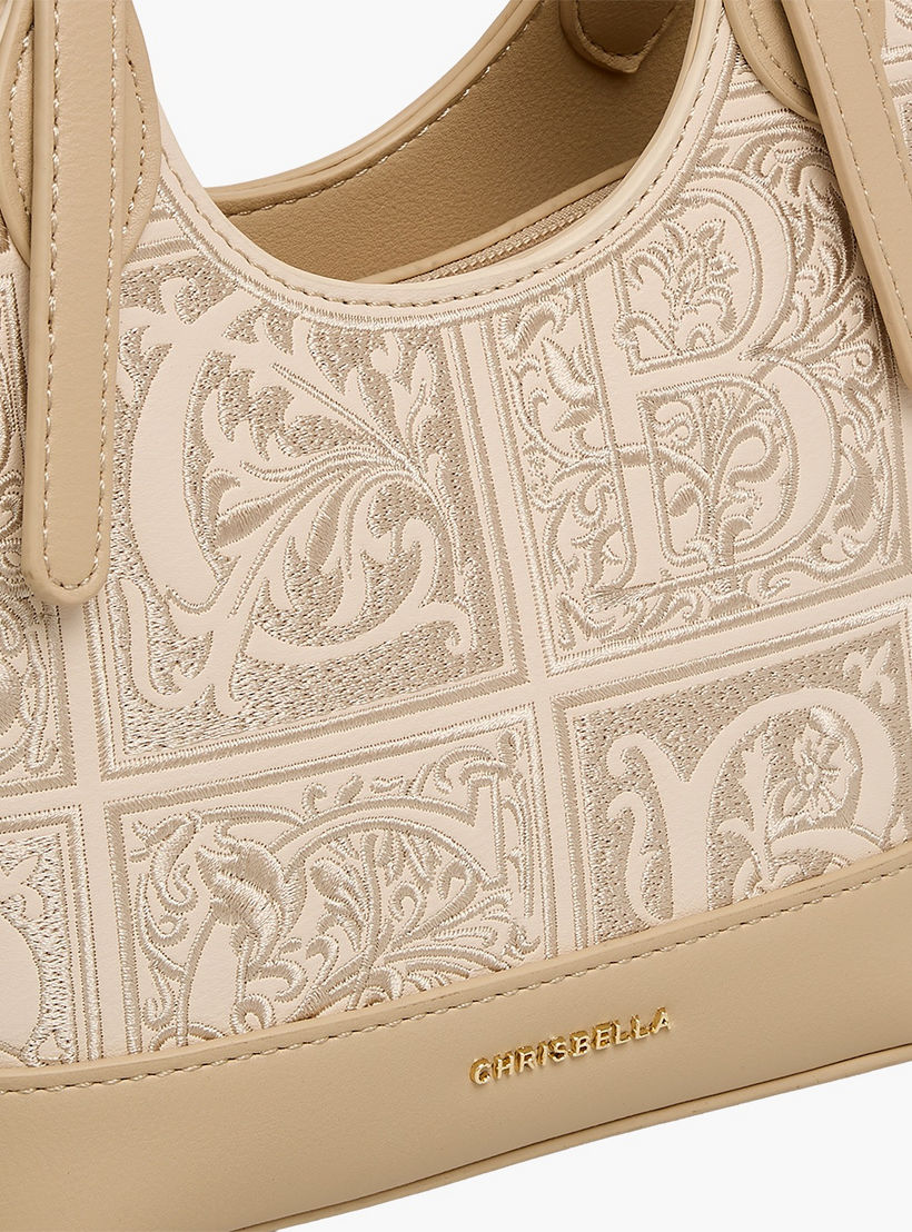 Chrisbella Embroidered Shoulder Bag with Zip Closure-women-bagsandwallets-handbags-image-6