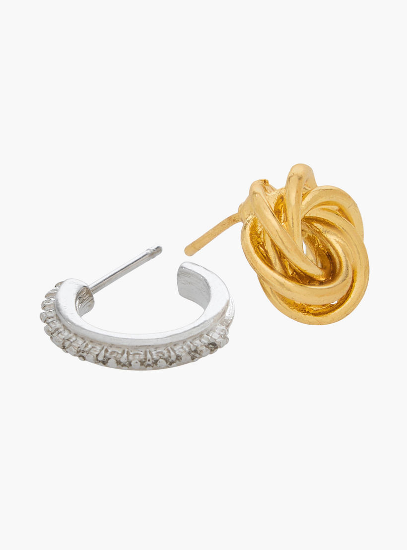 Pack of 9 Assorted Earrings with Pushback Closure-women-watchesandjewellery-jewellery-earrings-image-4