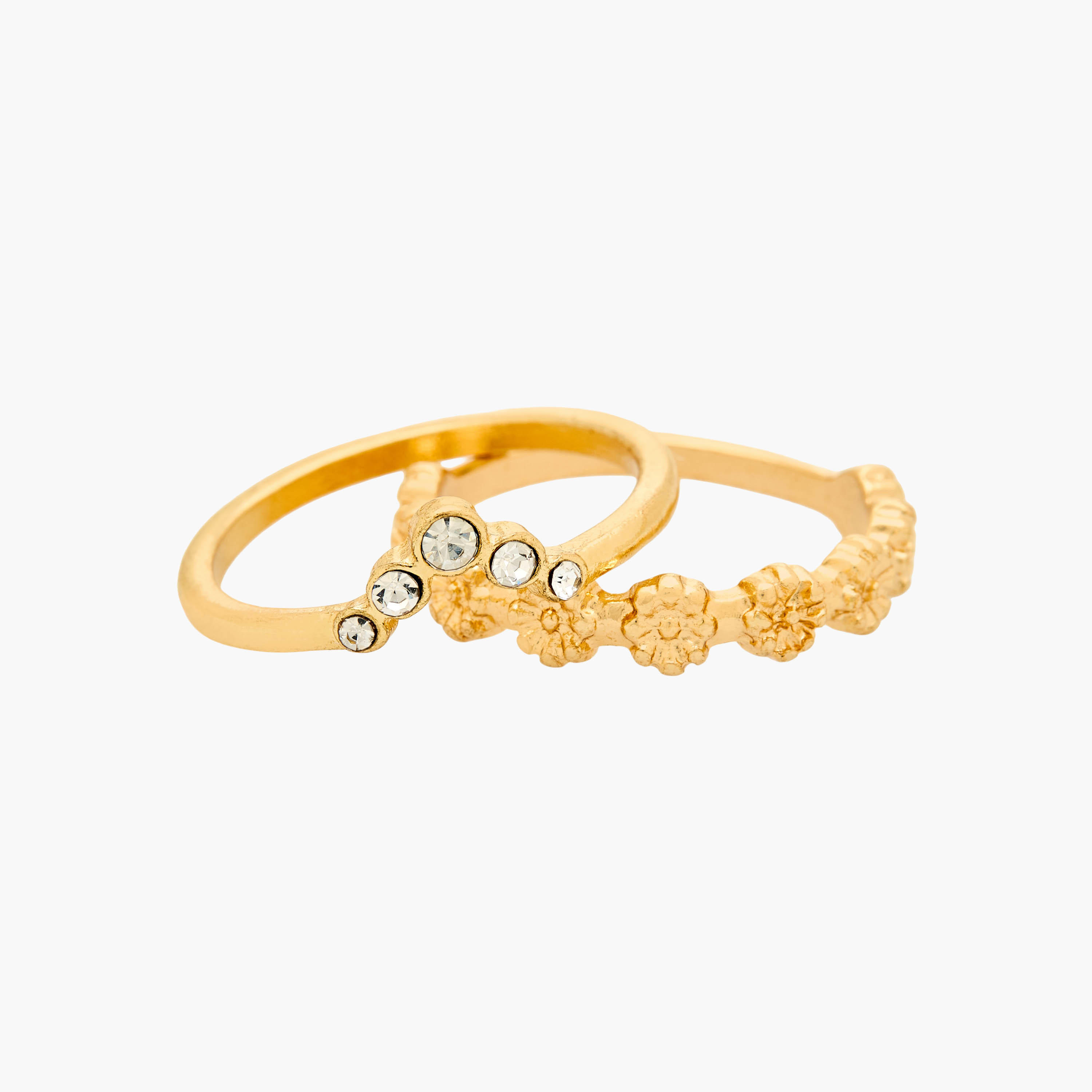 طقم خواتم ذهبية 9 قطع متنوعة-women-watchesandjewellery-jewellery-rings-image-3