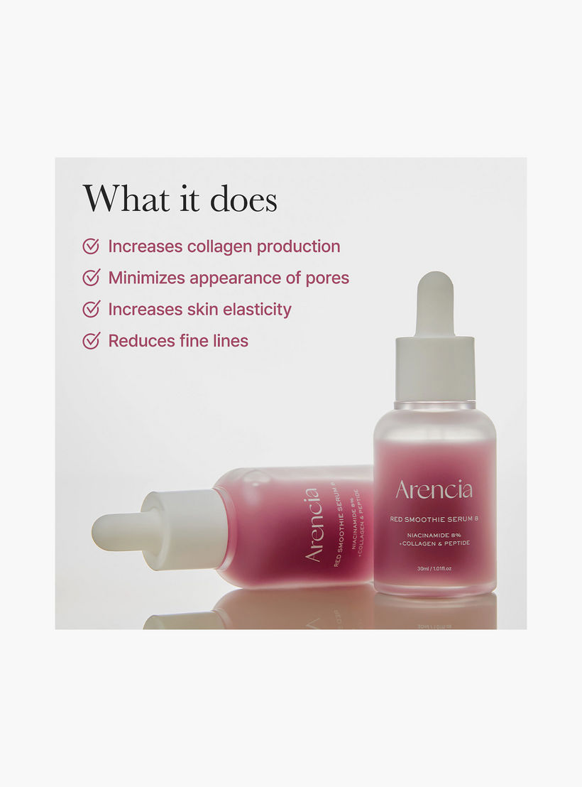 أرينسيا ريد سموثي 8 كولاجين + ببتيد + سيروم النياسين 30 مل-beautyandpersonalcare-kbeauty-skin-treatmentsandserums-image-3