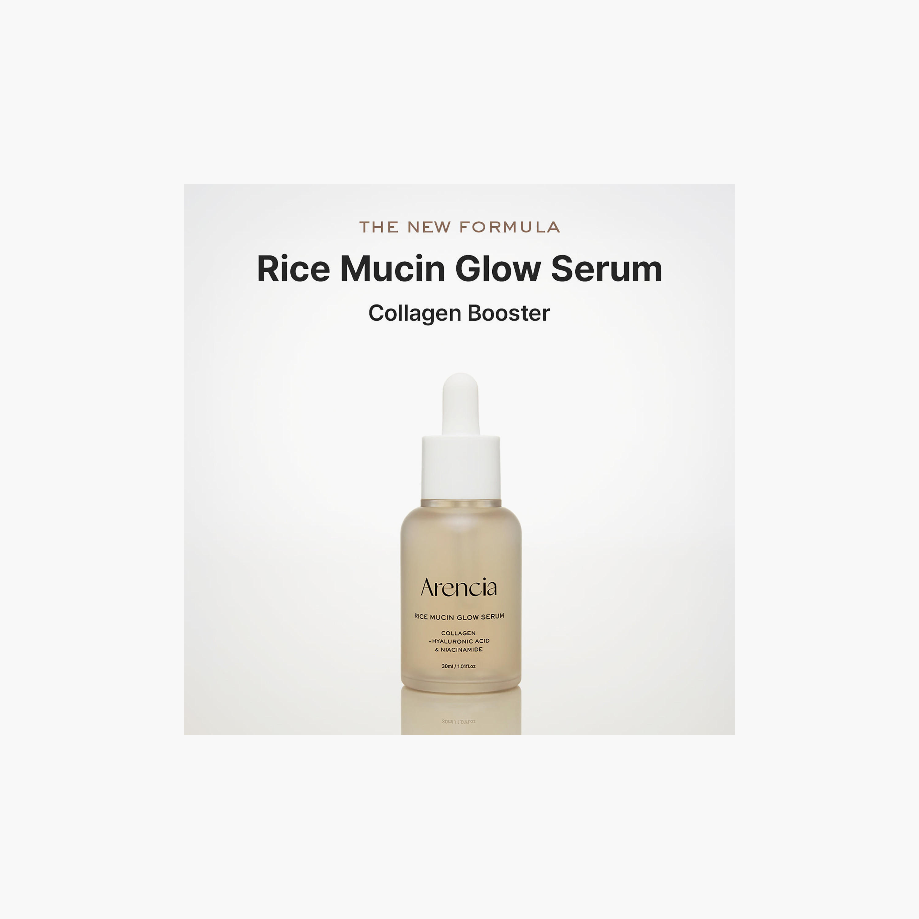Arencia Rice Mucin Glow Serum 30Ml-beautyandpersonalcare-kbeauty-skin-treatmentsandserums-image-2