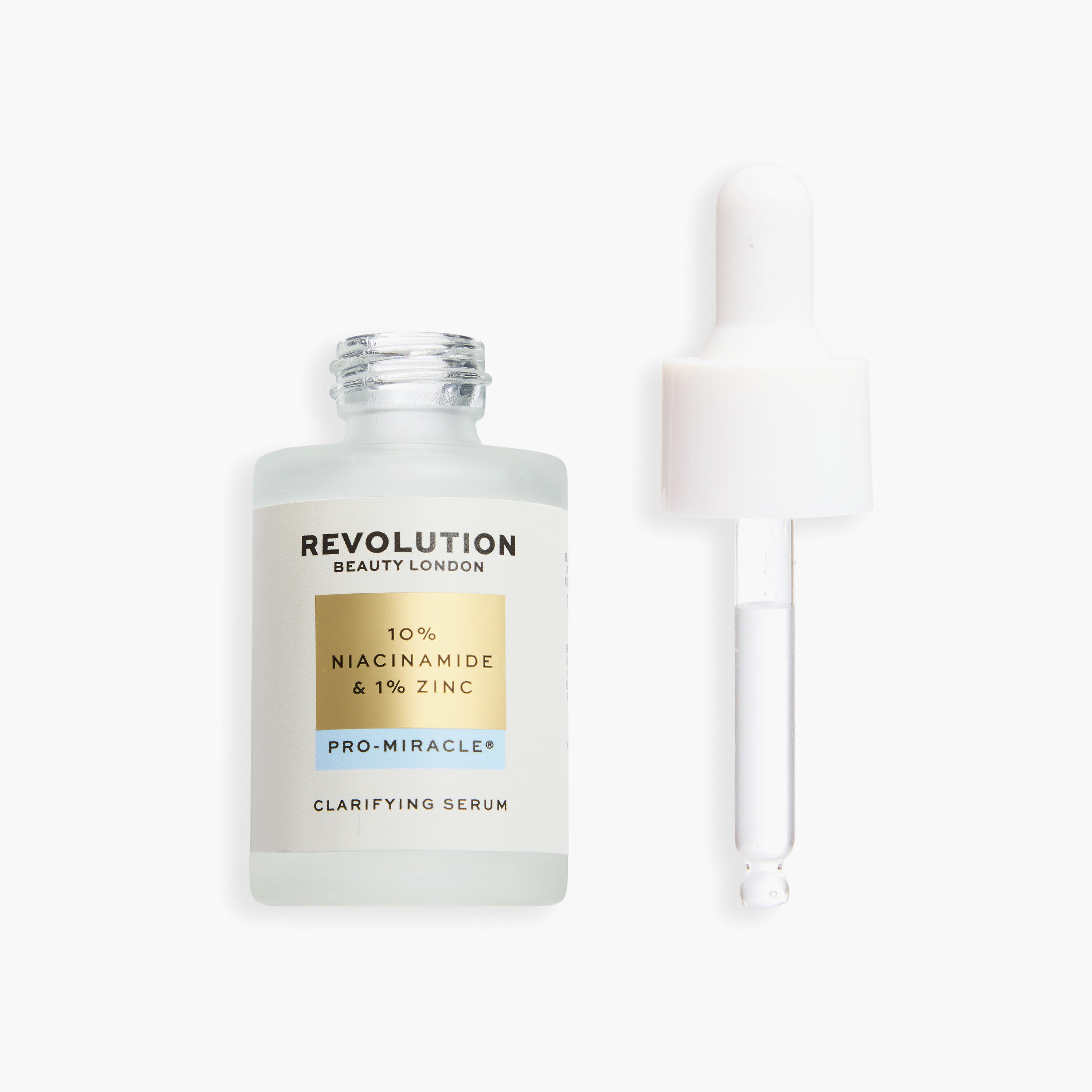 Revolution Pro Miracle 10%Niac 1% Zinc Clarifying Serum 30Ml-beautyandpersonalcare-kbeauty-skin-treatmentsandserums-image-1