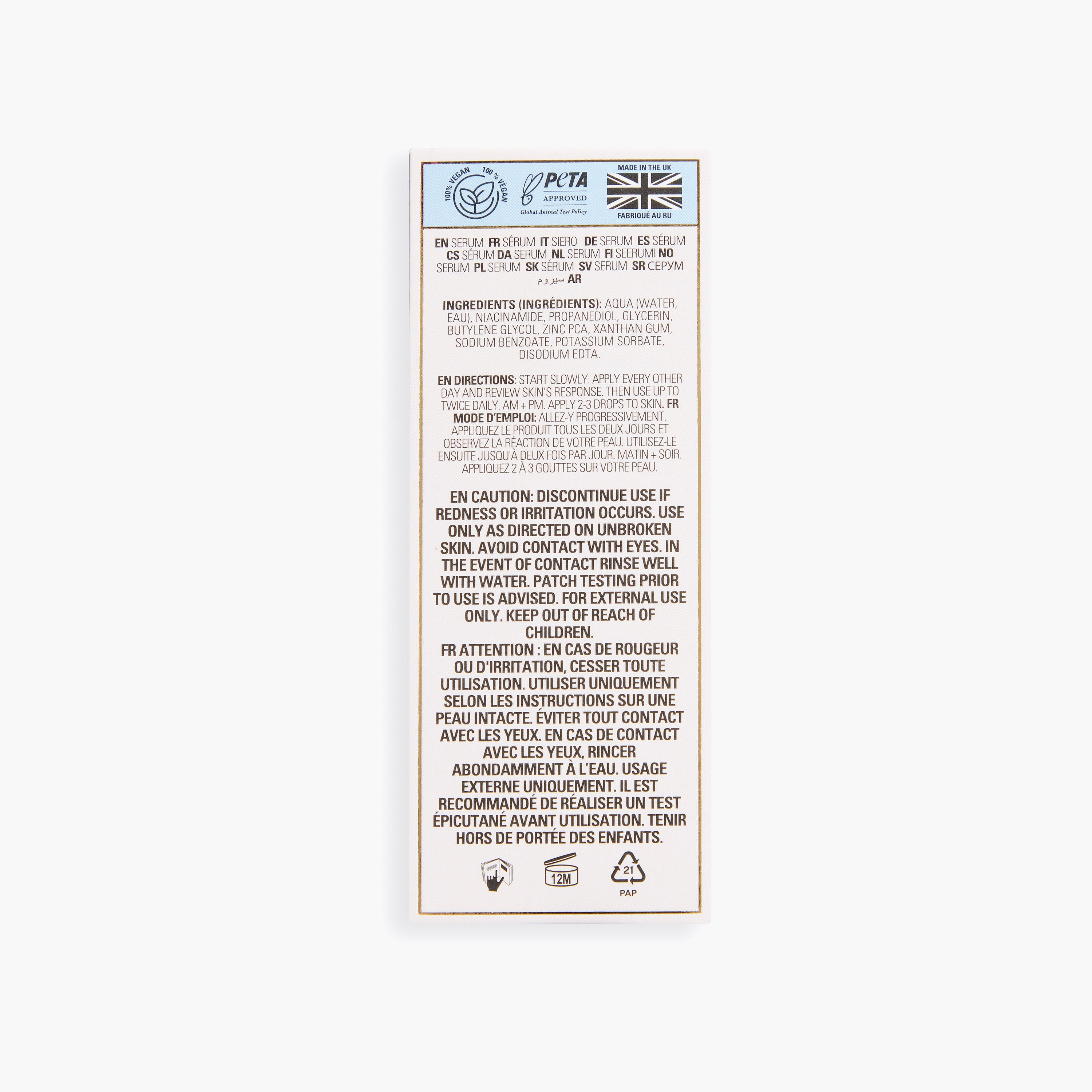 Revolution Pro Miracle 10%Niac 1% Zinc Clarifying Serum 30Ml-beautyandpersonalcare-kbeauty-skin-treatmentsandserums-image-4