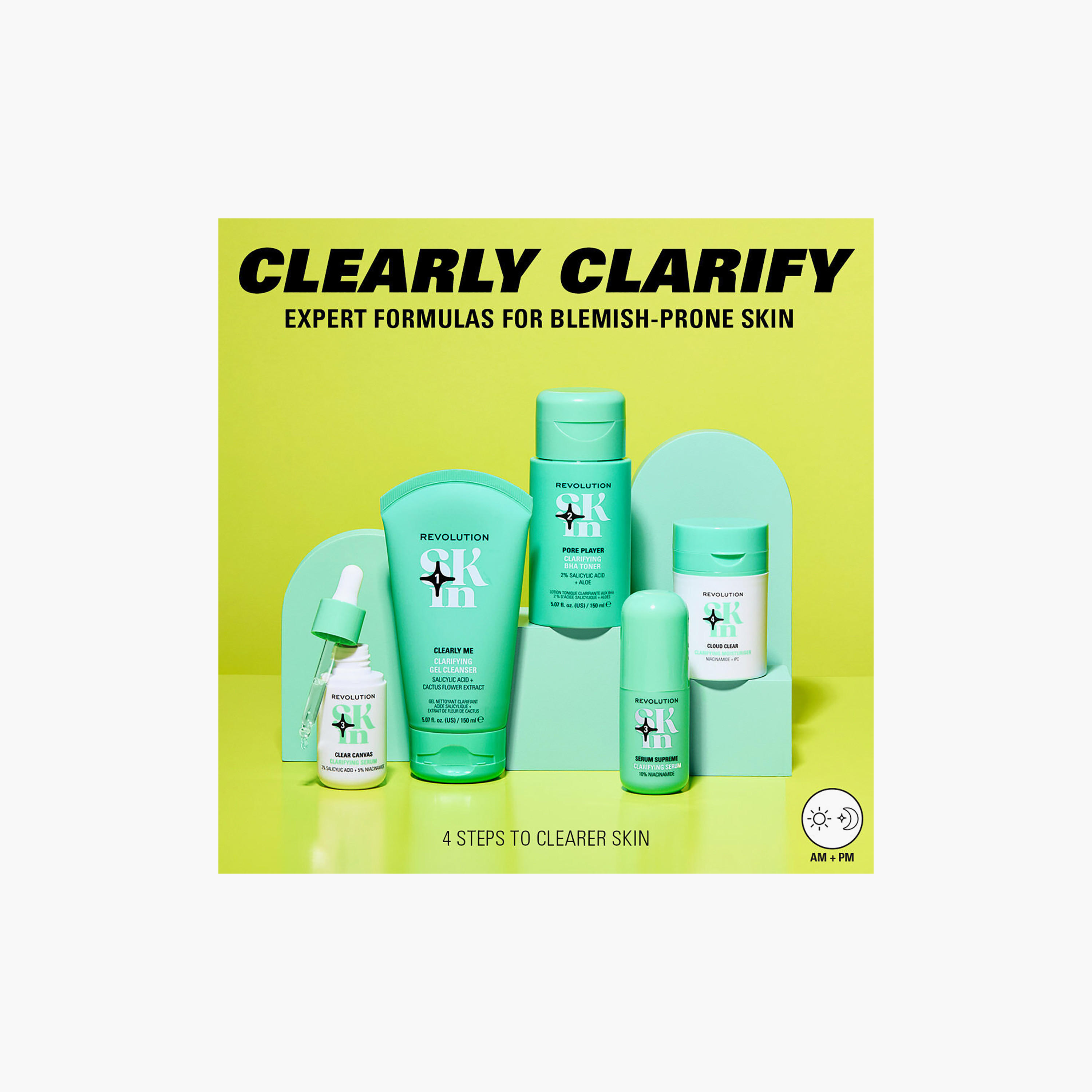 Revolution Skin Clearly Me Clarifying Gel Cleanser 150Ml-beautyandpersonalcare-kbeauty-skin-cleansers-facewash-image-4