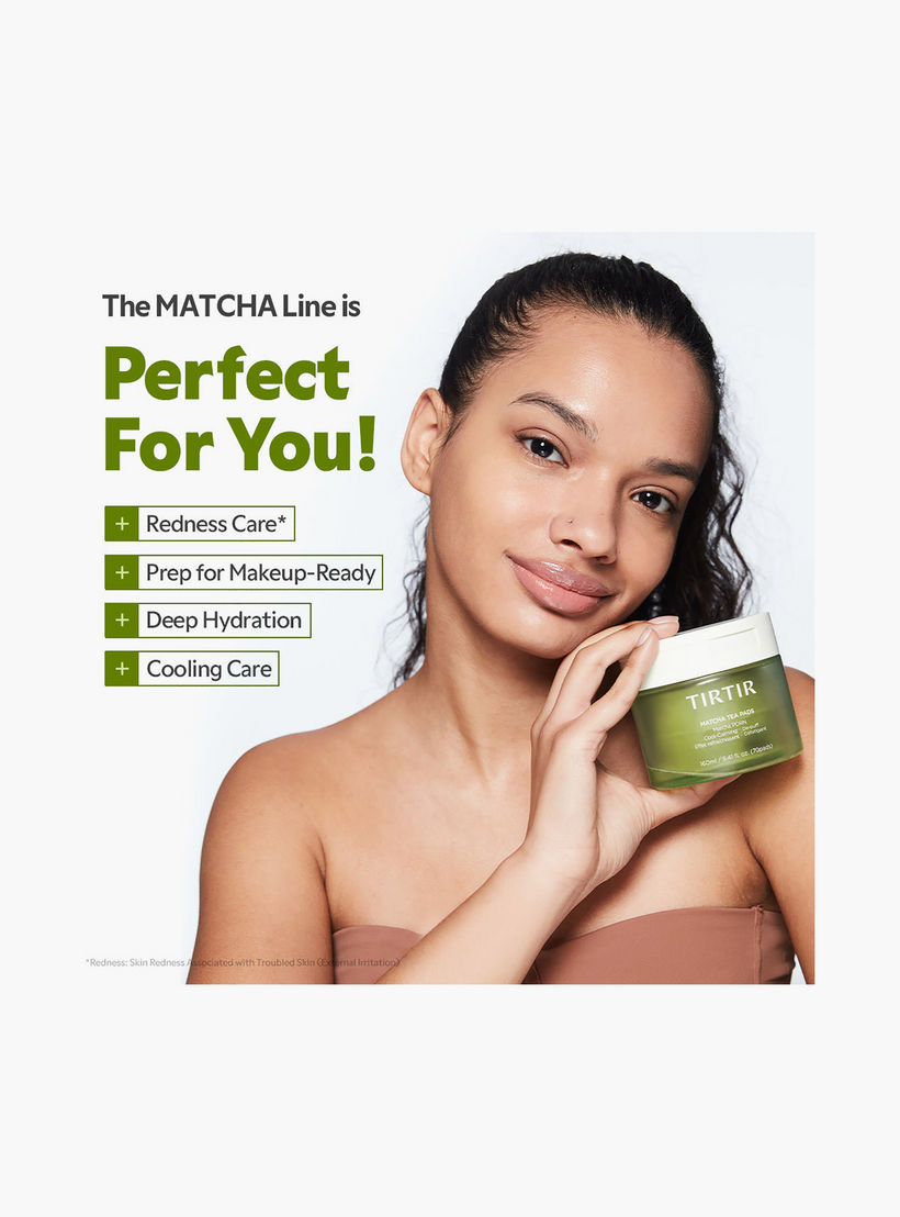 مناديل مهدئة للوجه من شاي ماتشا تيرتير، 160 مل-beautyandpersonalcare-skin-masks-facepads-image-4