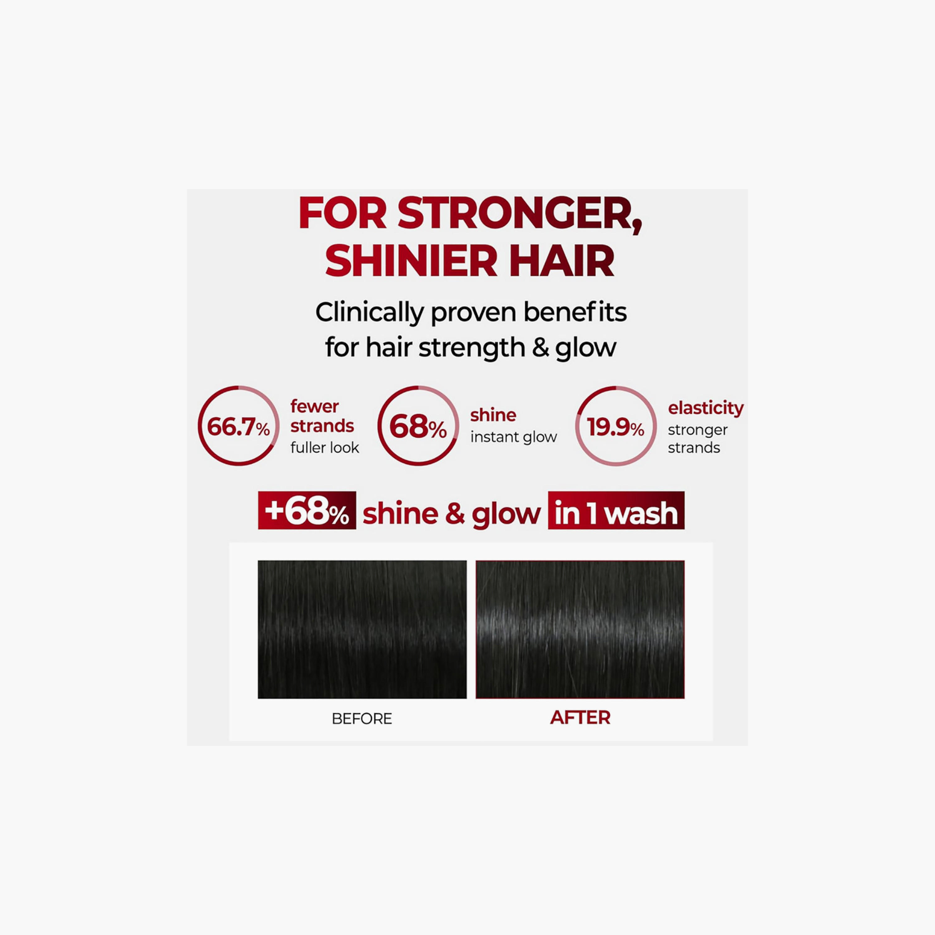 شامبو كوندال الطبيعي بالمسك الأبيض والكافيين 500 مل-beautyandpersonalcare-hair-haircare-shampoos-image-2