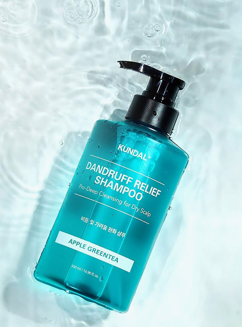 شامبو كوندال لعلاج قشرة الرأس برائحة التفاح والشاي الأخضر 500 مل-beautyandpersonalcare-hair-haircare-shampoos-image-2