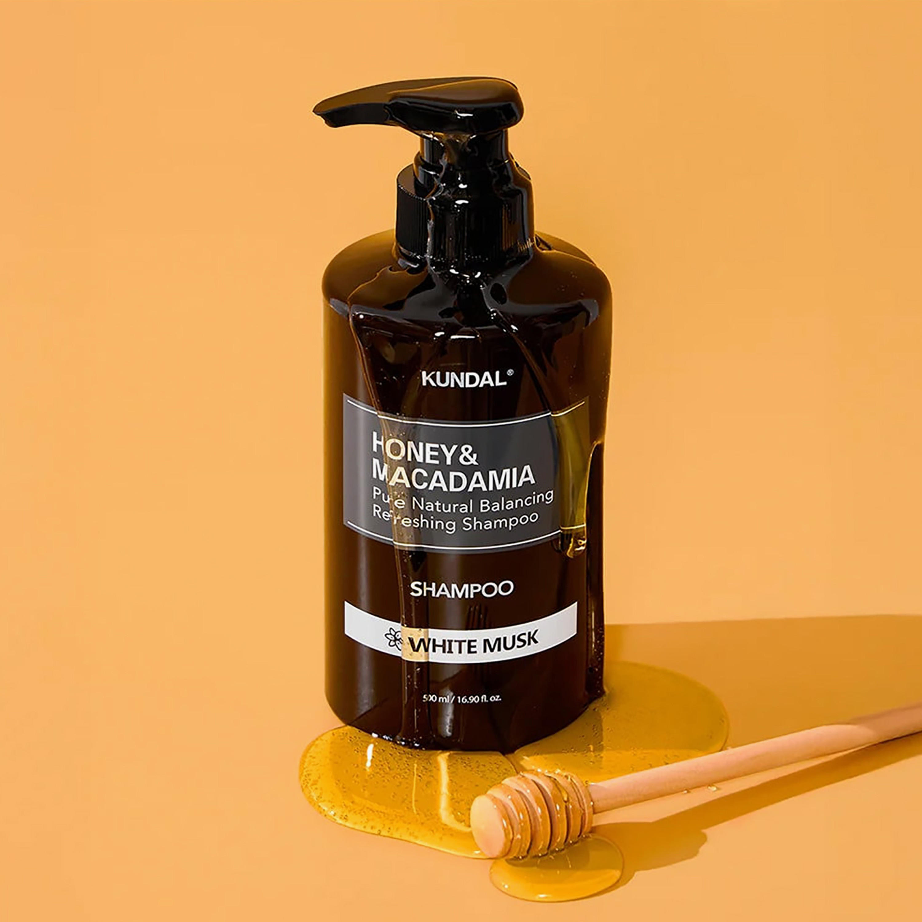 شامبو كوندال الطبيعي بالعسل والمكاديميا والمسك الأبيض 500 مل-beautyandpersonalcare-hair-haircare-shampoos-image-3