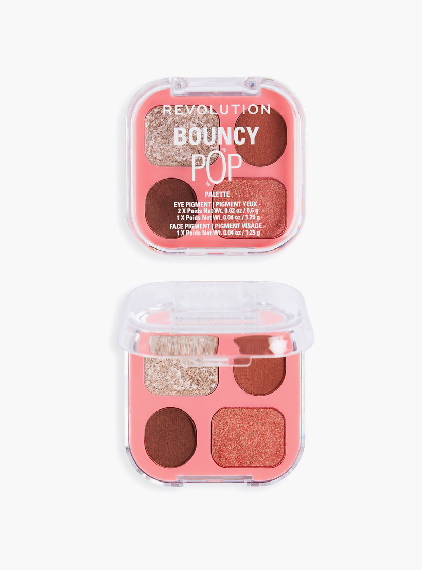Makeup Revolution Bouncy Pop Shadow Palette - 3.7gm-beautyandpersonalcare-makeup-eyes-eyeshadows-image-4