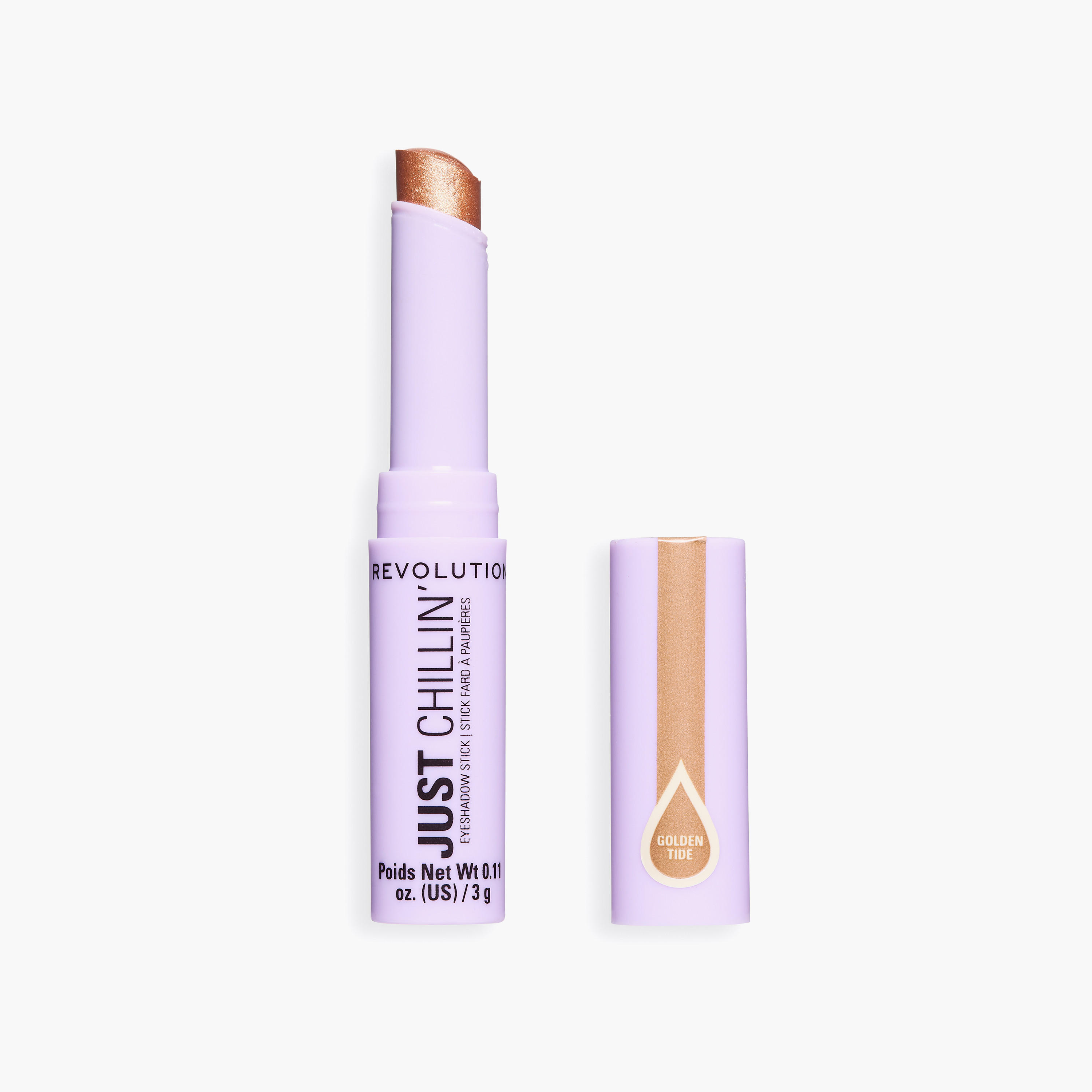Makeup Revolution Just-Chillin Cooling Shadow Stick - 3gm-beautyandpersonalcare-makeup-eyes-eyeshadows-image-1